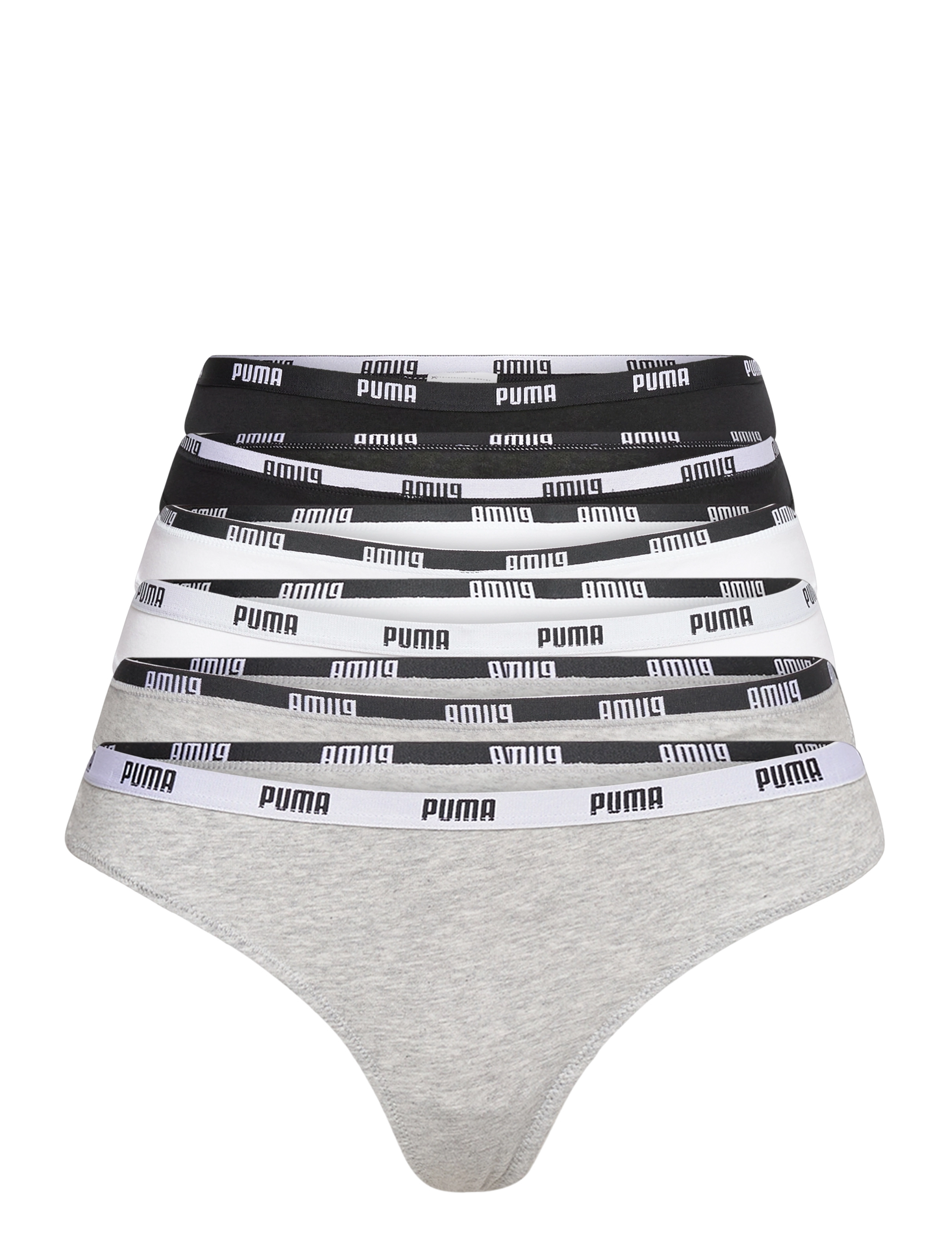 PUMA PUMA WOMEN STRING 6P ECOM - PUMA - GREY/BLACK/WHITE / grey