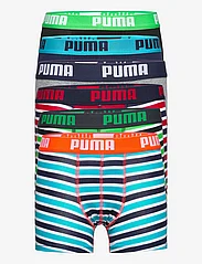 PUMA - PUMA BOYS BASIC BOXER PRINTED STRIP - blue / green / red - 0