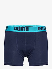PUMA - PUMA BOYS BASIC BOXER PRINTED STRIP - blue / green / red - 8