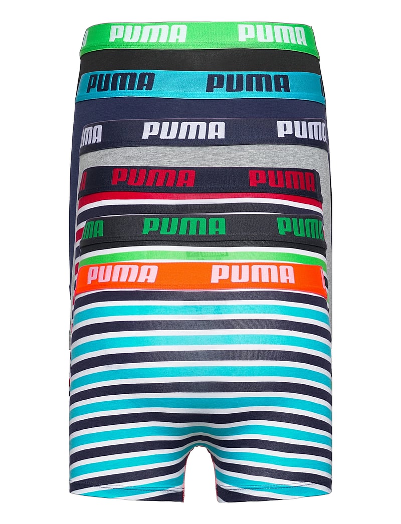 PUMA - PUMA BOYS EVERYDAY STRIPED BOXE - unterhosen - blue / green / red - 1