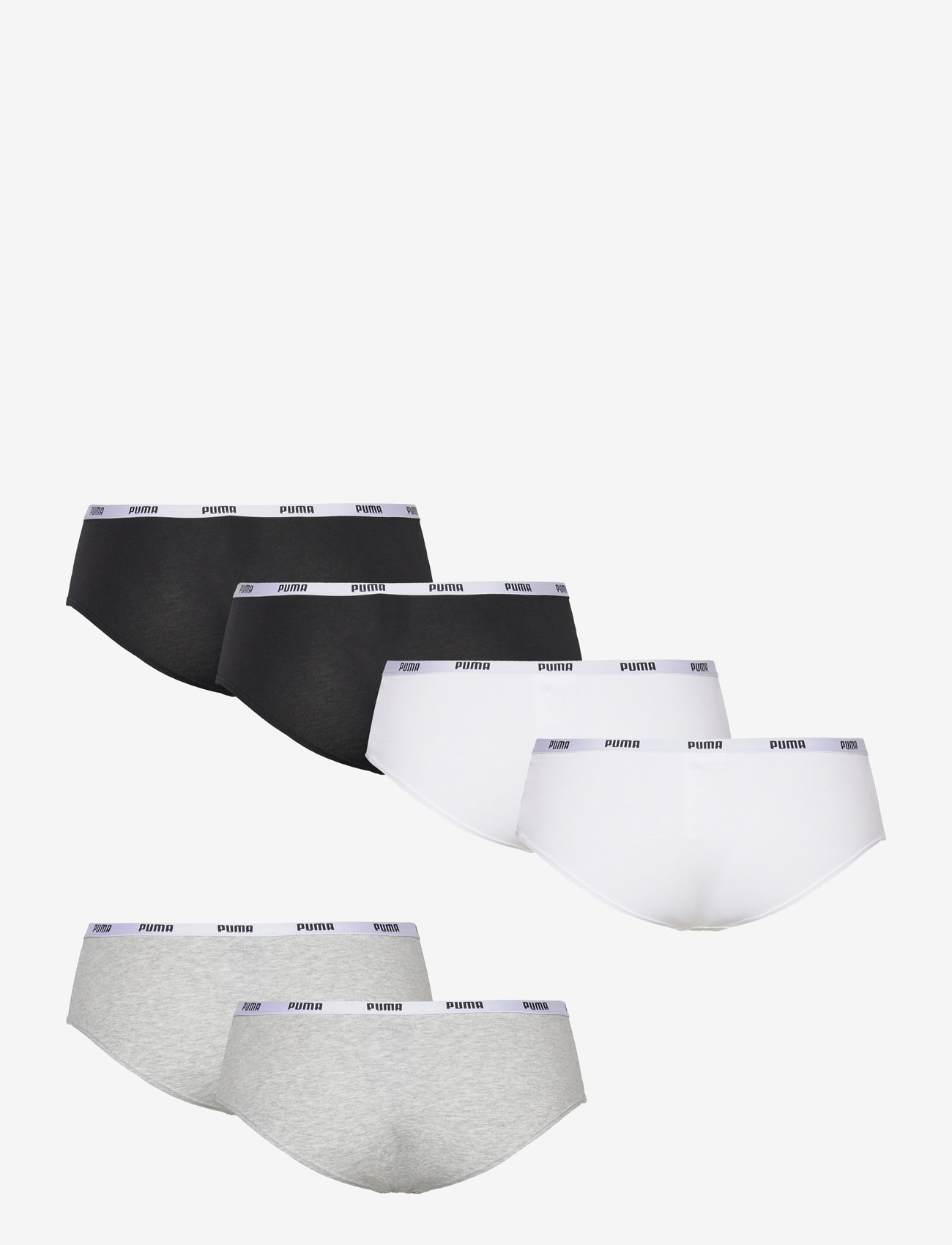 PUMA - PUMA WOMEN HIPSTER 6P ECOM - damen - white / grey / black - 2