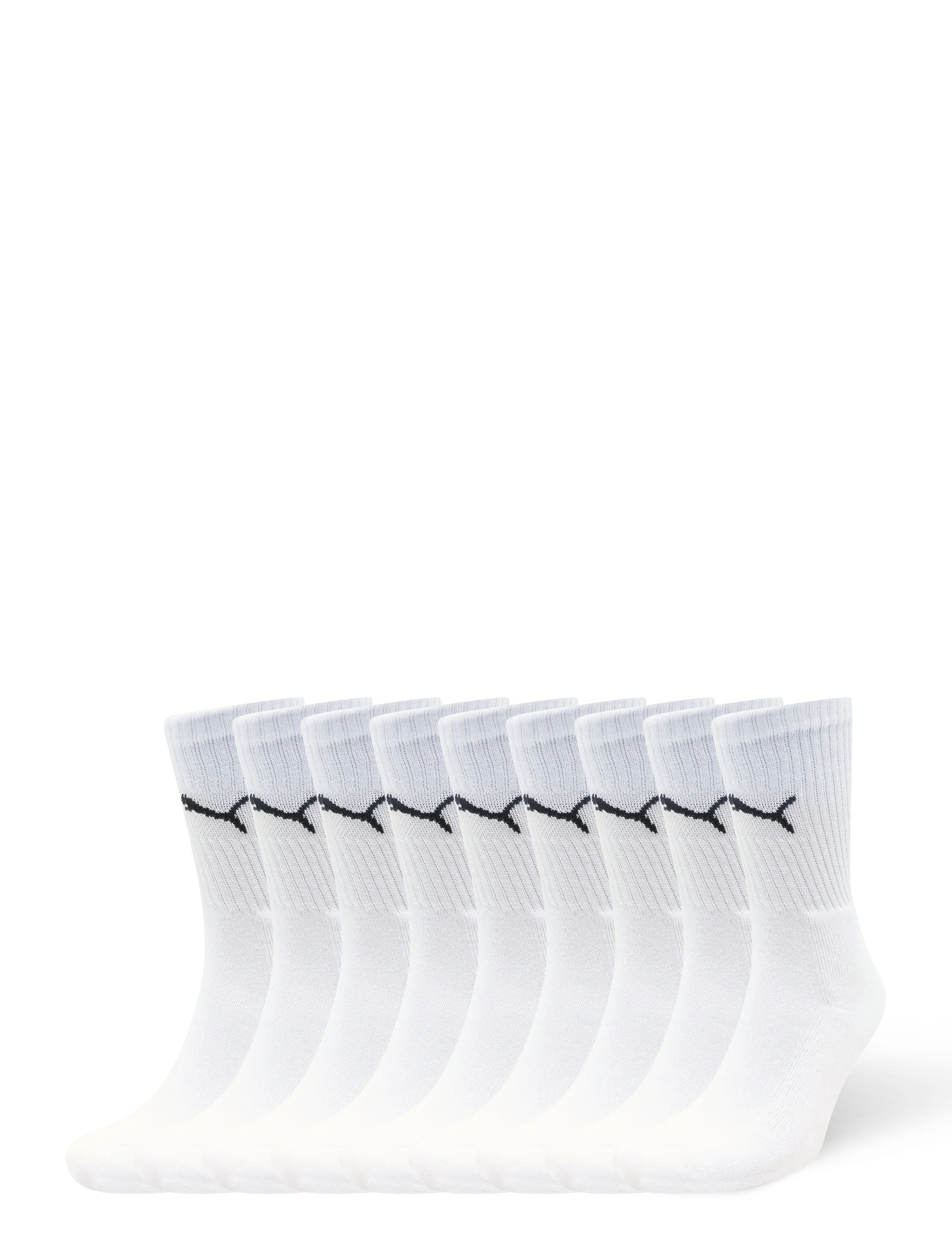PUMA PUMA CREW SOCK 9P ECOM - Riided - WHITE / white