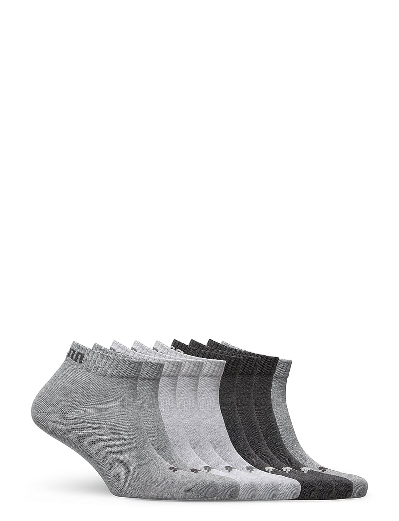 PUMA - PUMA UNISEX QUARTER PLAIN 9P ECOM - sport socks - anthraci/l mel grey/m mel grey - 1