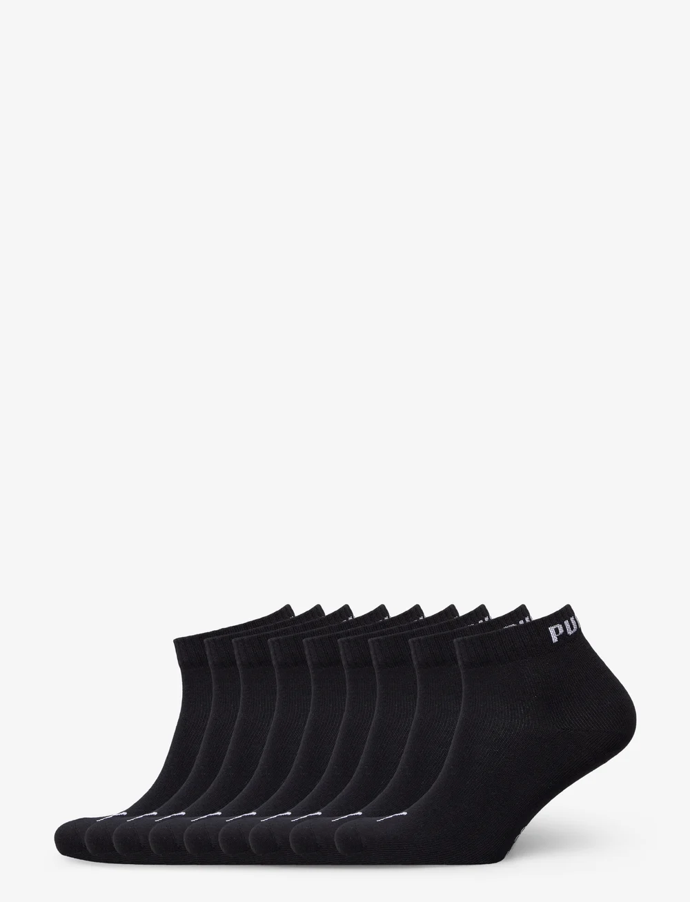 PUMA - PUMA UNISEX QUARTER PLAIN 9P ECOM - sportstrømper - black - 0