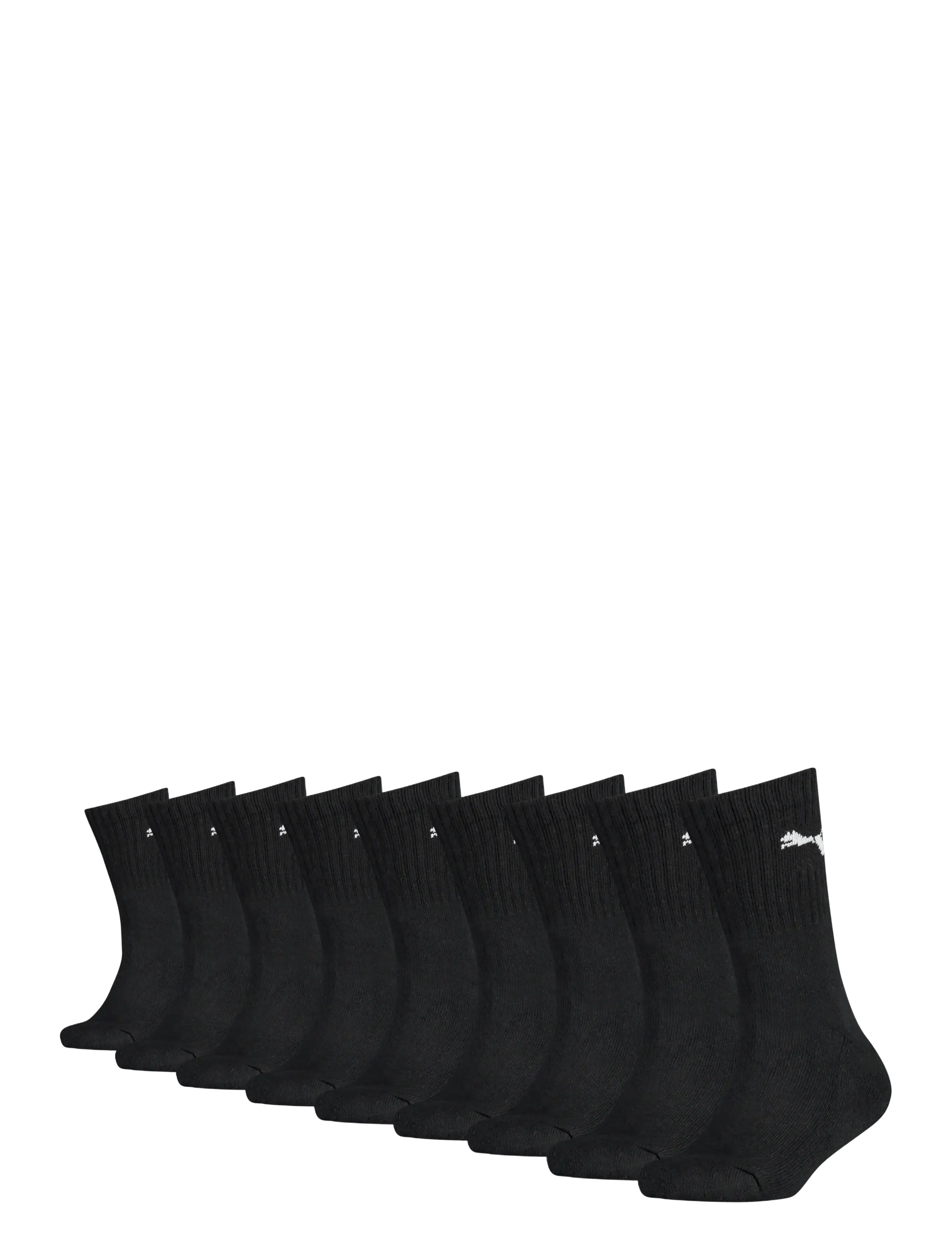 PUMA Puma Junior Crew Socke 9P Ecom Schwarz - 35-38 - Kinder