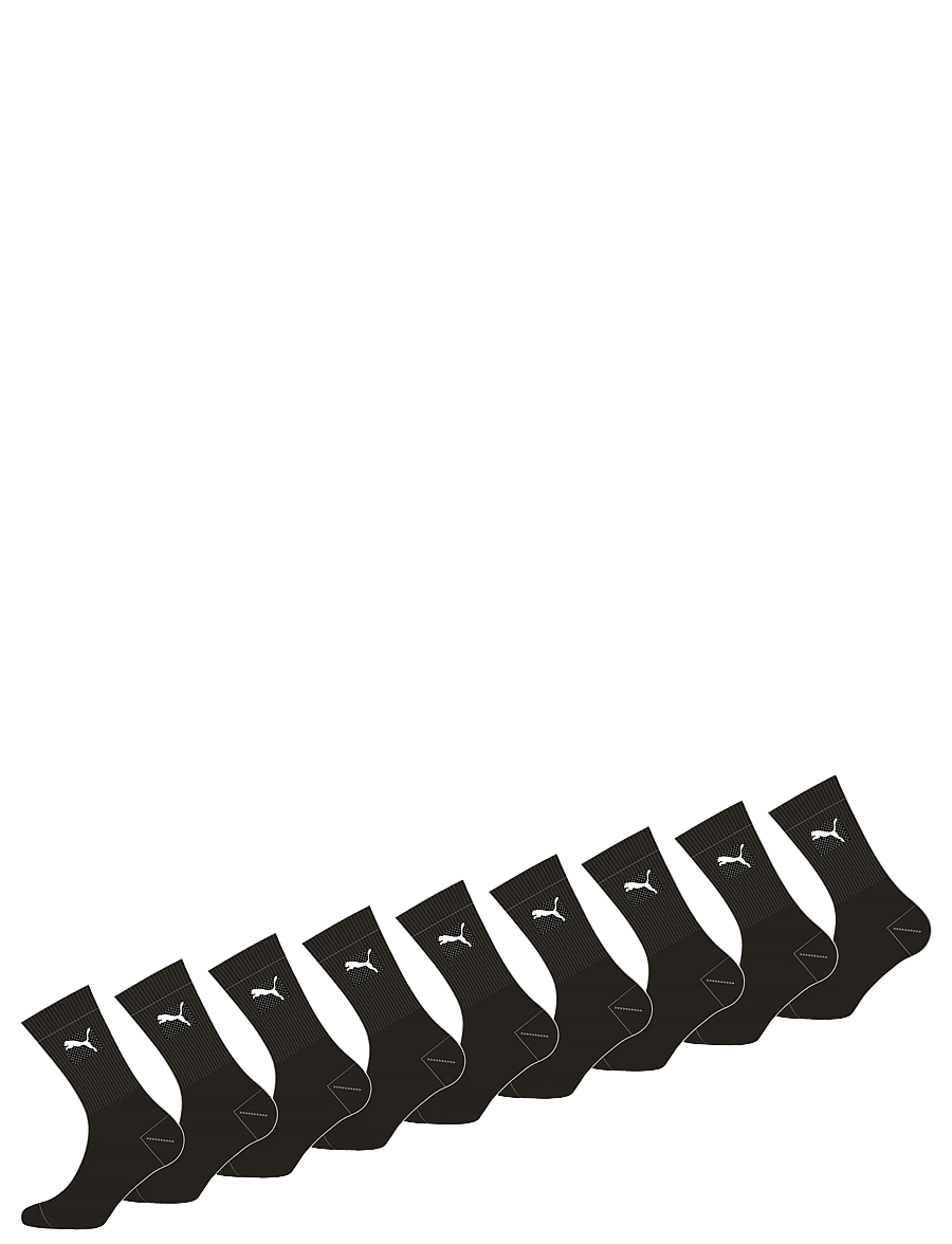 PUMA - PUMA JUNIOR CREW SOCK 9P ECOM - sokid - black - 2