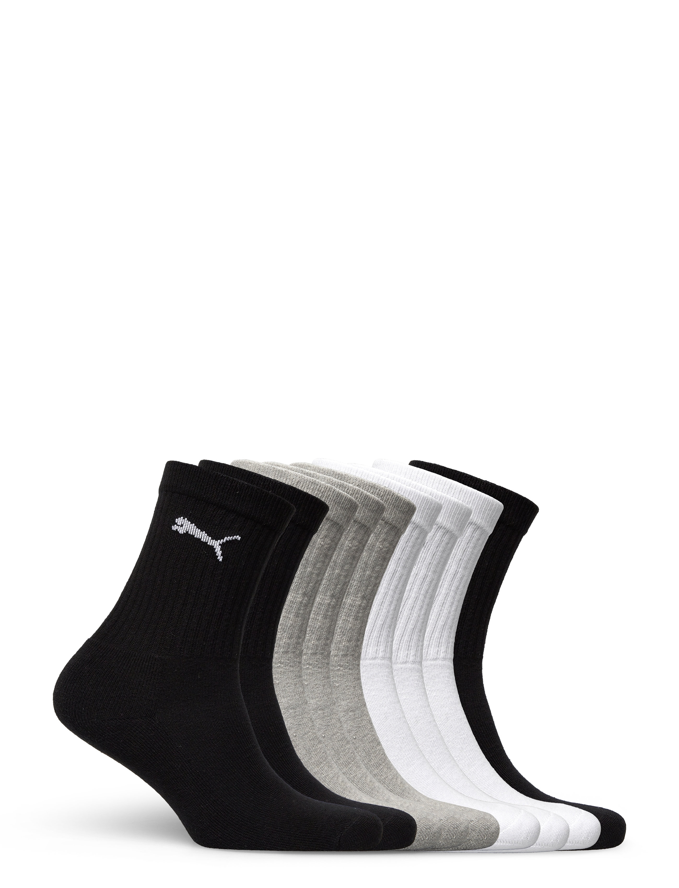 PUMA - PUMA JUNIOR CREW SOCK 9P ECOM - strümpfe - grey/white/black - 1