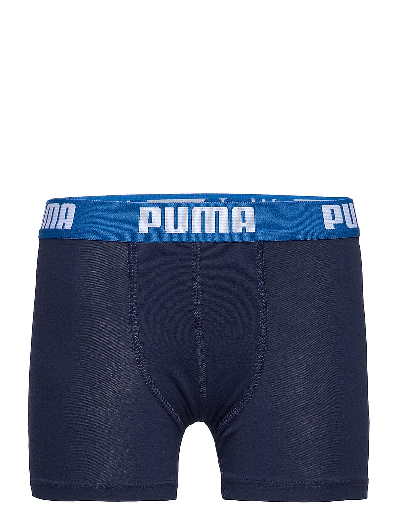 PUMA - PUMA BOYS BASIC BOXER PRINTED S - underbukser - blue - 2