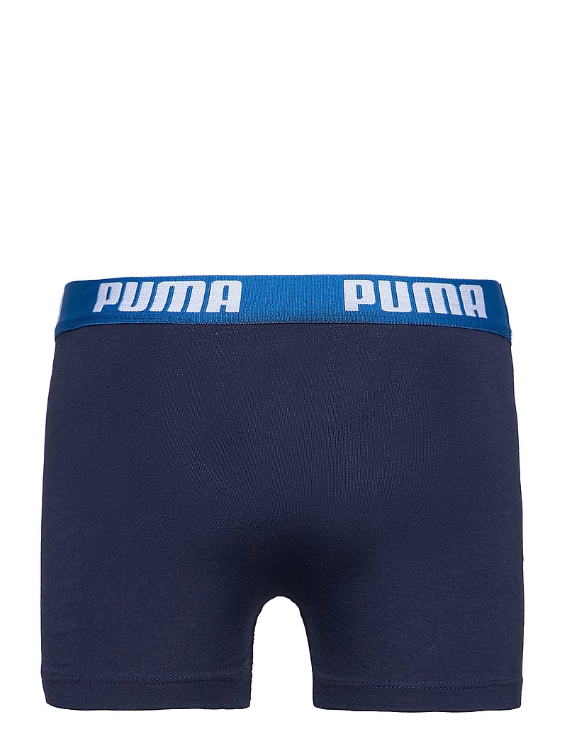 PUMA - PUMA BOYS BASIC BOXER PRINTED S - underbukser - blue - 3