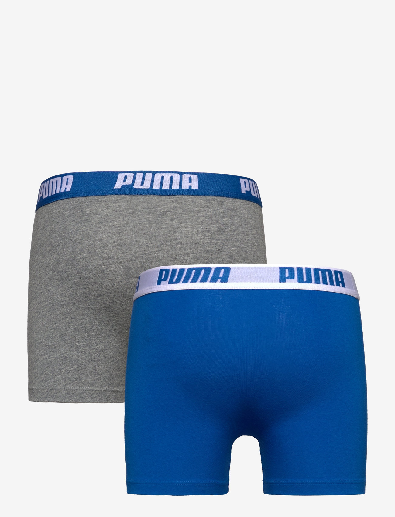 PUMA - PUMA BOYS BASIC BOXER 2P - blue / grey - 1
