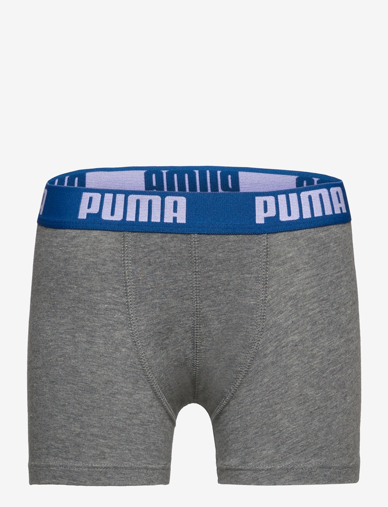 PUMA - PUMA BOYS BASIC BOXER 2P - blue / grey - 2