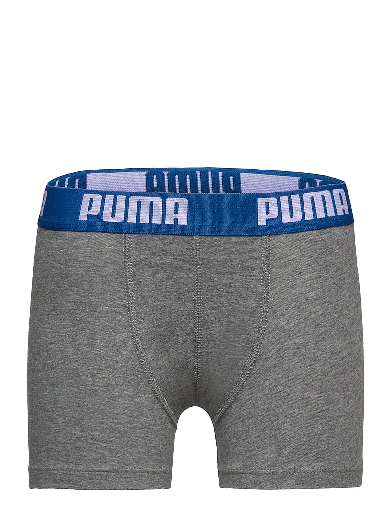 PUMA BOYS BASIC BOXER 2P BLUE GREY - Main Image