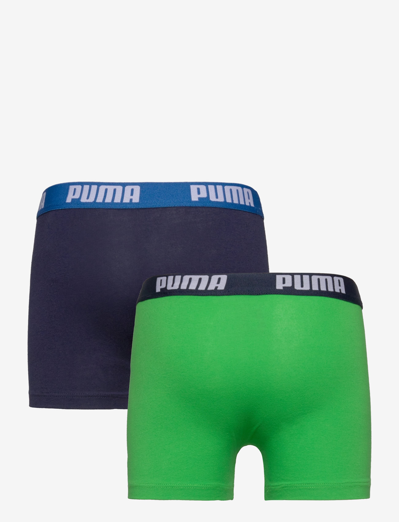 PUMA - PUMA BOYS BASIC BOXER 2P - green / blue - 1