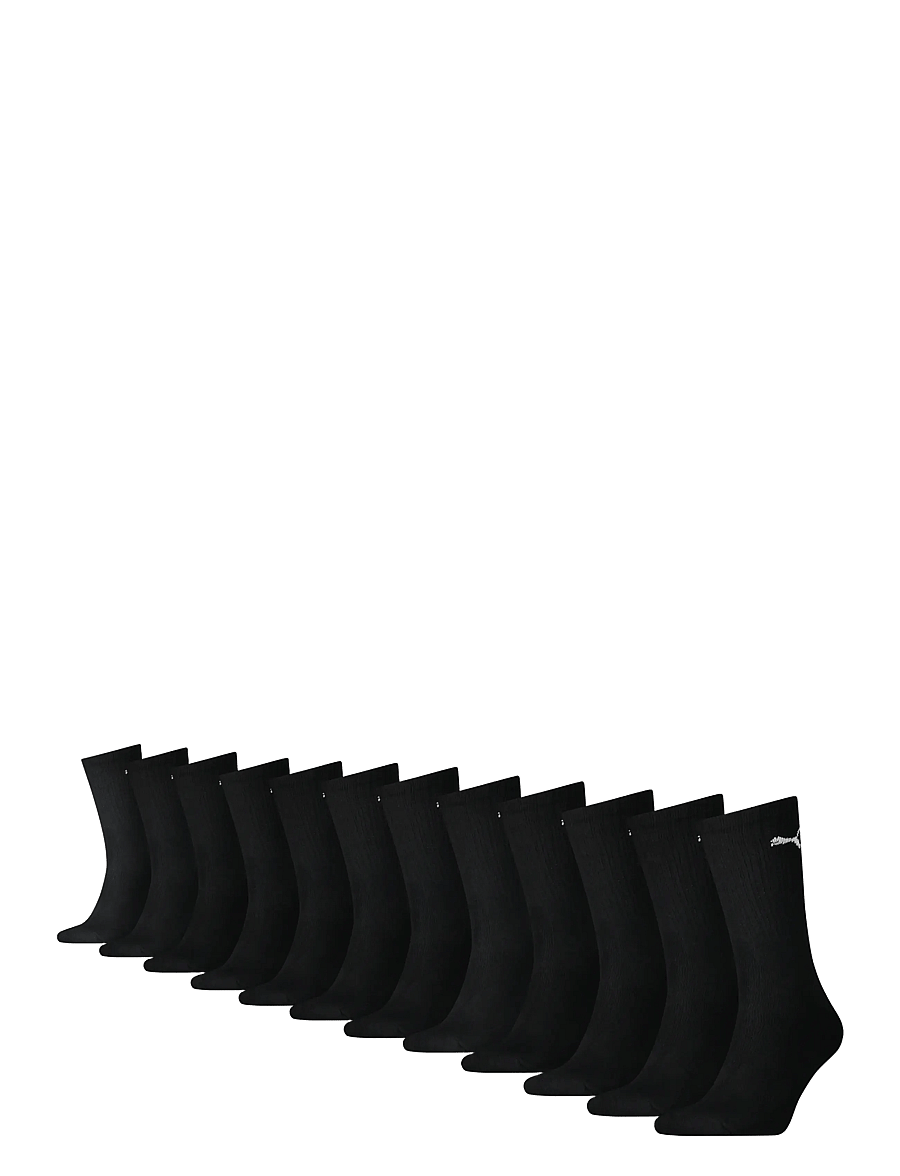 PUMA - PUMA CREW SOCK 12P ECOM - strümpfe - black - 0