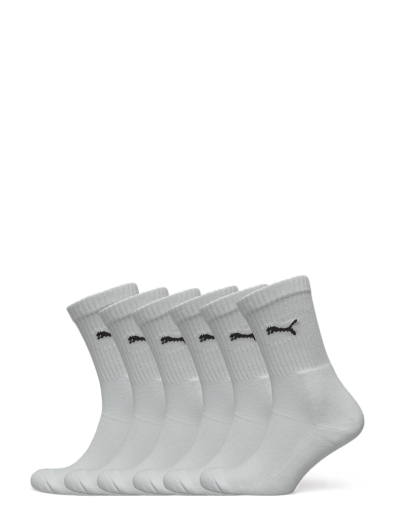 PUMA - PUMA UNISEX CREW SOCK 6P ECOM - träningsstrumpor - white - 0