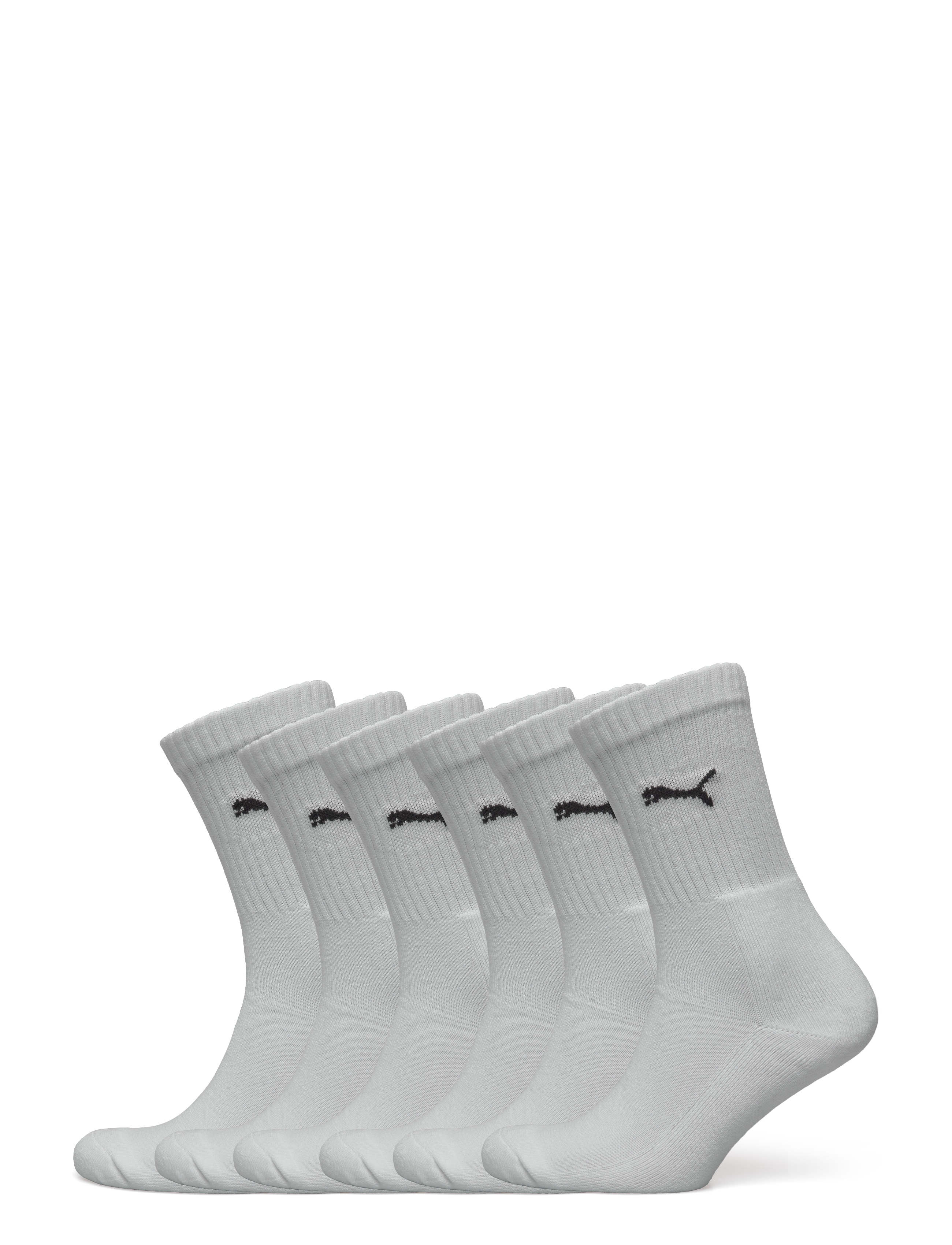 PUMA - PUMA UNISEX CREW SOCK 6P ECOM - sportstrømper - white - 0