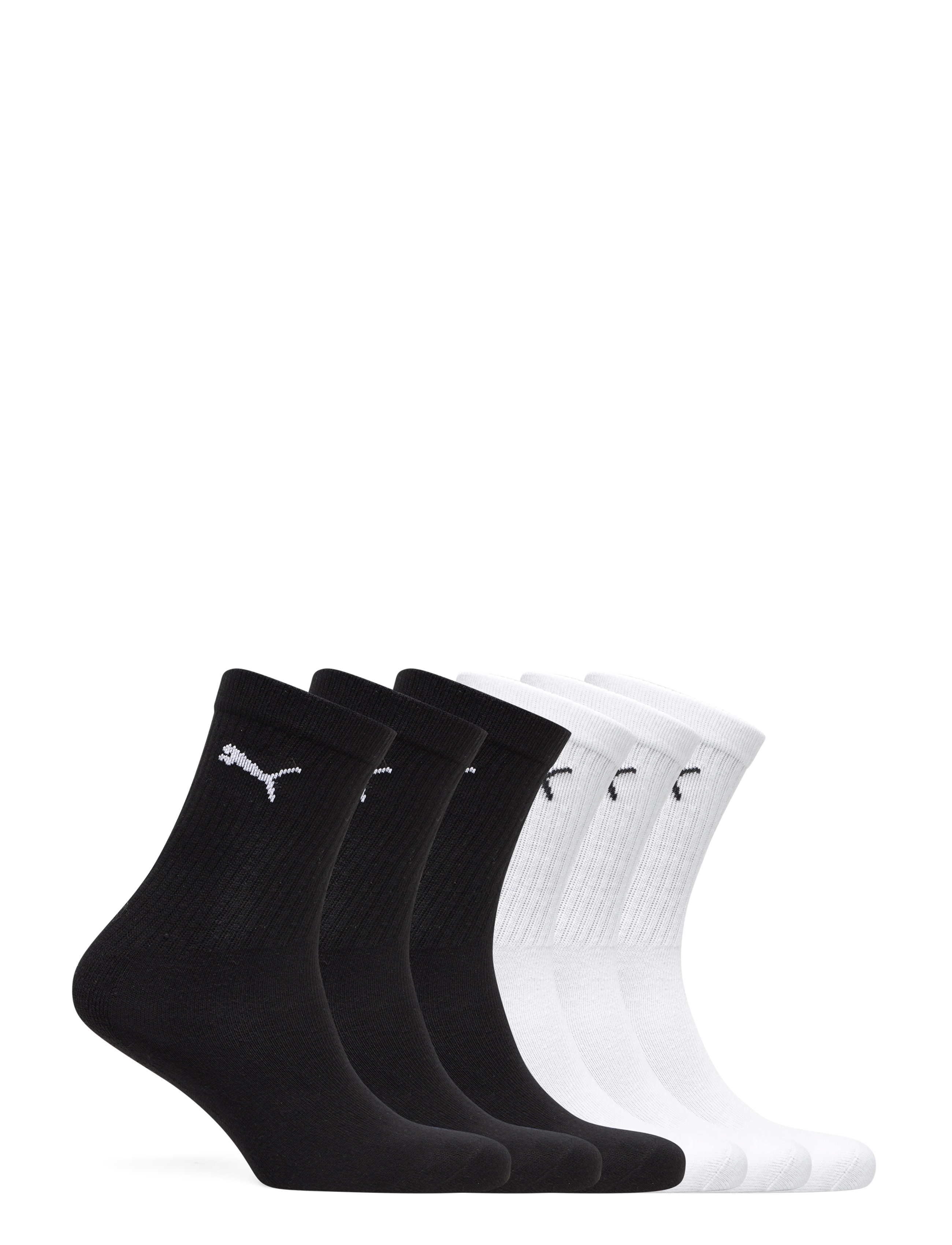PUMA - PUMA JUNIOR CREW SOCK 6P ECOM - socks - black / white - 1