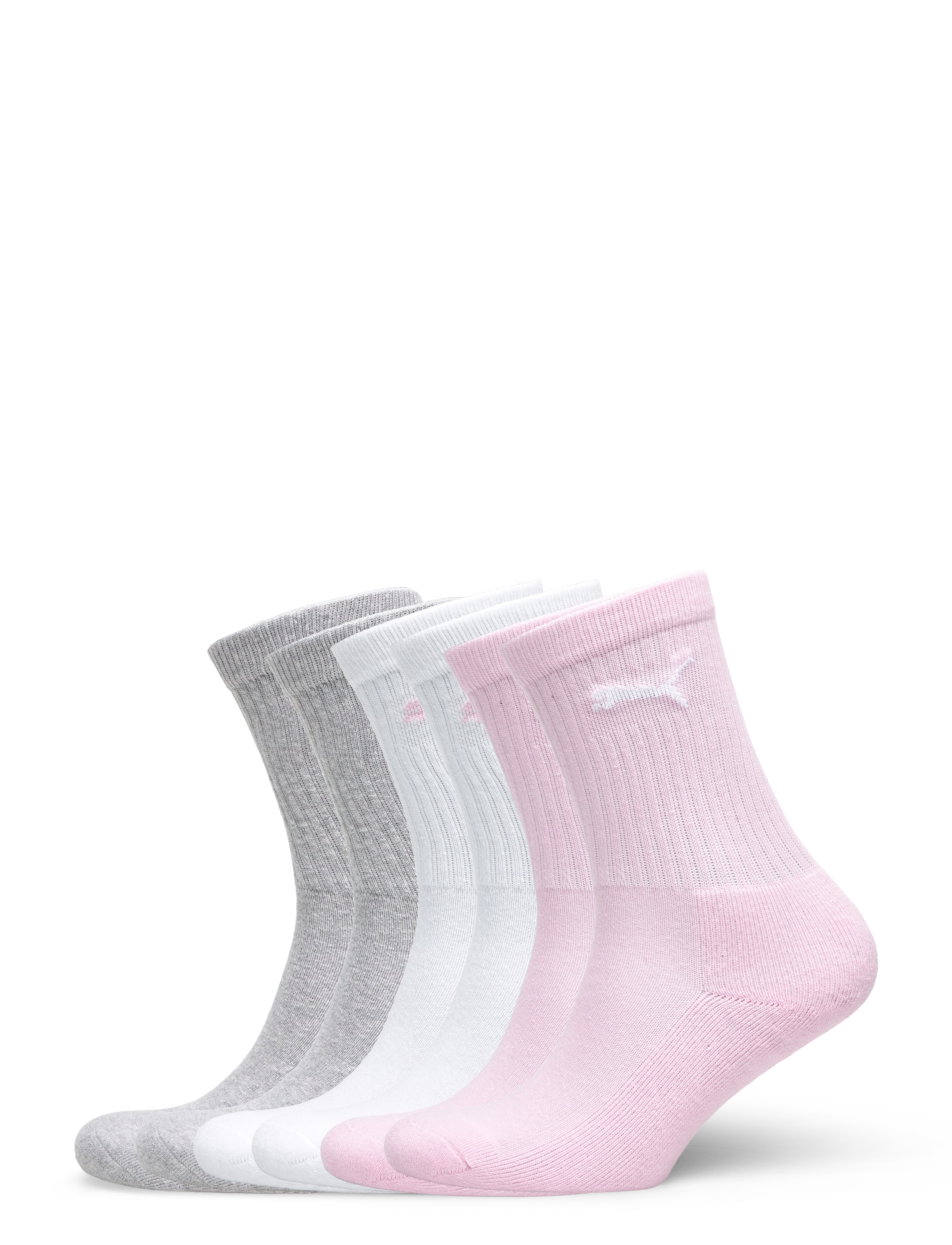 PUMA PUMA JUNIOR CREW SOCK 6P ECOM - PUMA - ROSE WATER / pink/rose