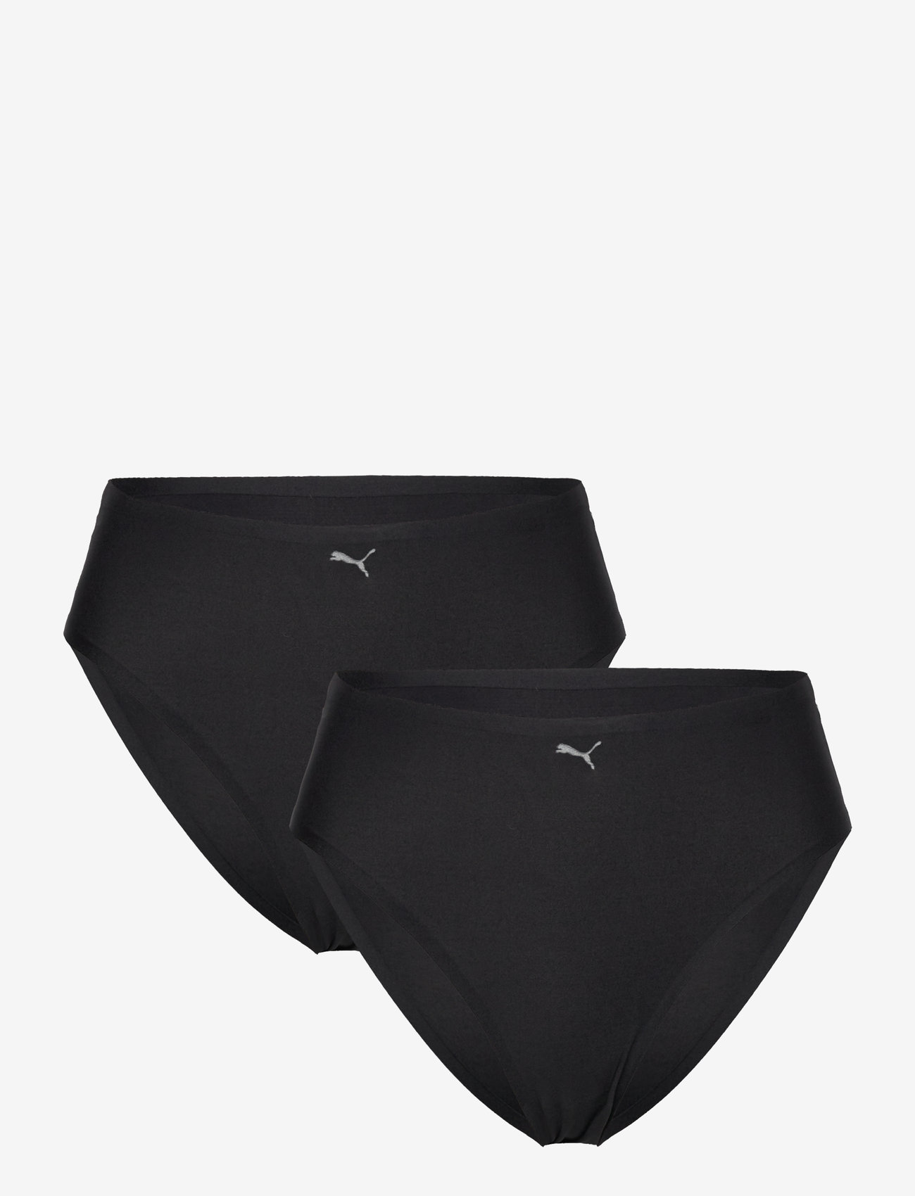 PUMA - PUMA WOMEN ONE SIZE BRIEF 2P HANG - undertøj - black - 1