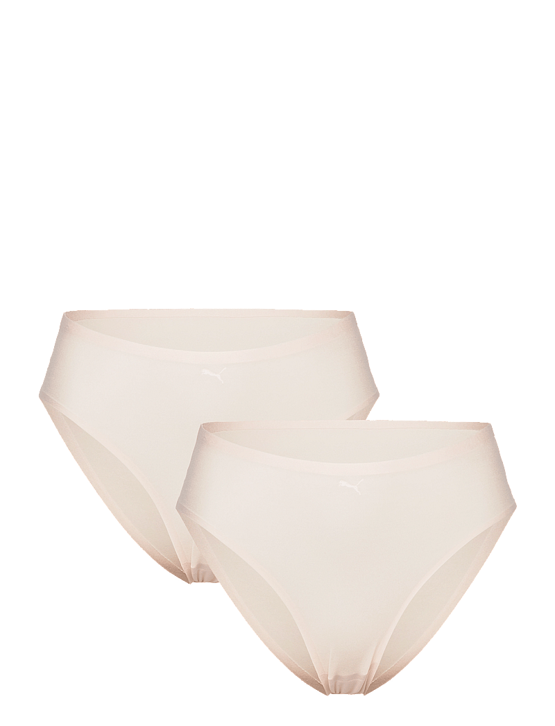 PUMA - PUMA WOMEN ONE SIZE BRIEF 2P HANG - undertøj - rose dust - 1