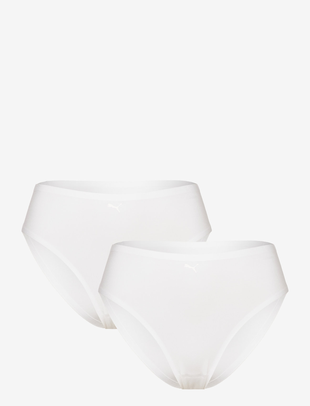 PUMA - PUMA WOMEN ONE SIZE BRIEF 2P H - underkläder - white - 1