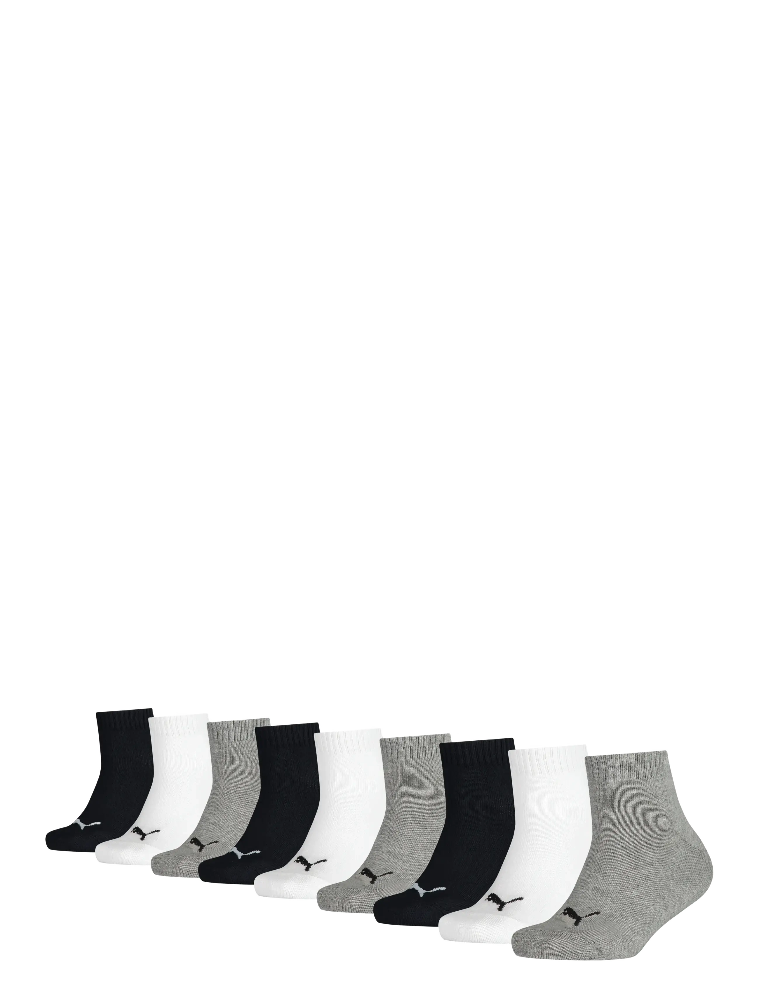 PUMA - PUMA KIDS QUARTER 9P ECOM - sokkar - grey/white/black - 0