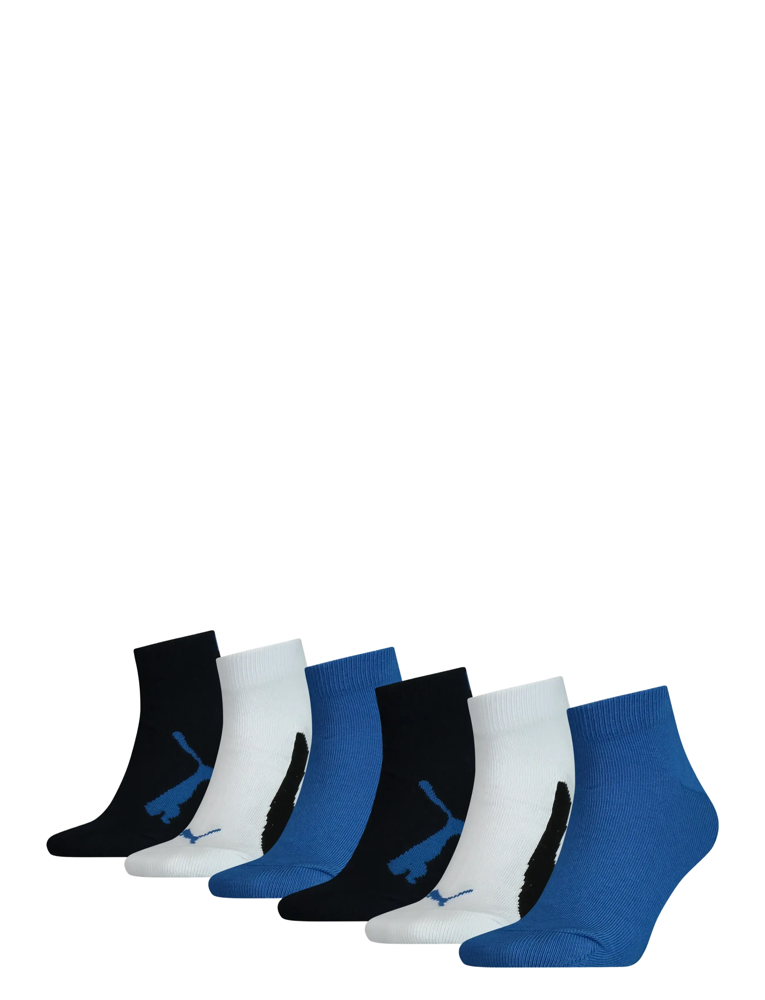 PUMA - PUMA KIDS BWT QUARTER 6P ECOM - socks - navy / white / strong blue - 0