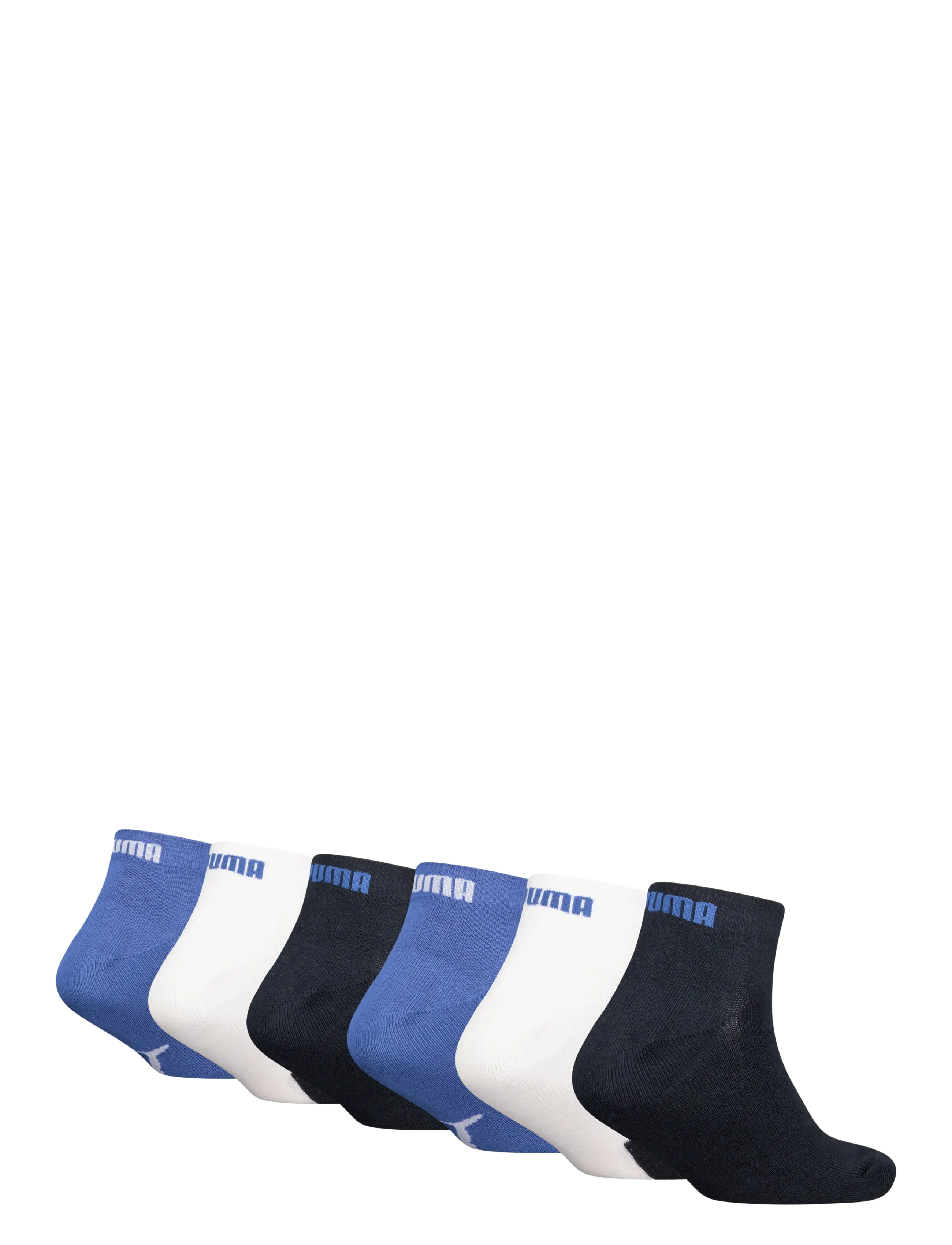 PUMA - PUMA KIDS BWT QUARTER 6P ECOM - socks - navy / white / strong blue - 1