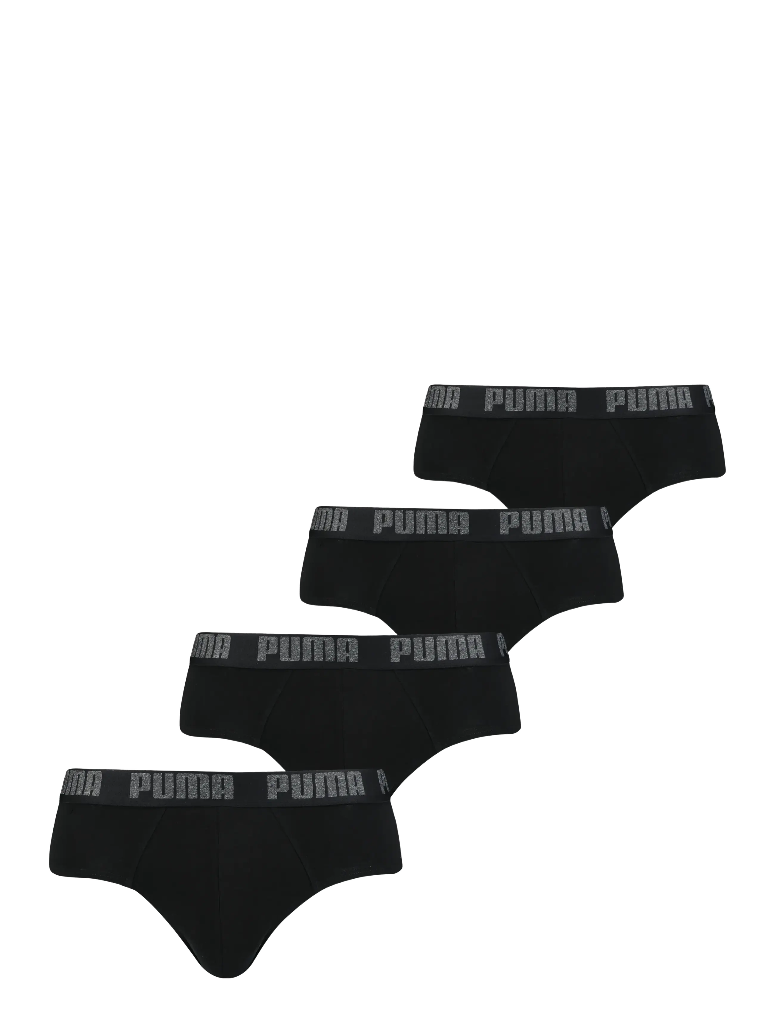 PUMA - PUMA BASIC BRIEF 4P ECOM - black/black - 0