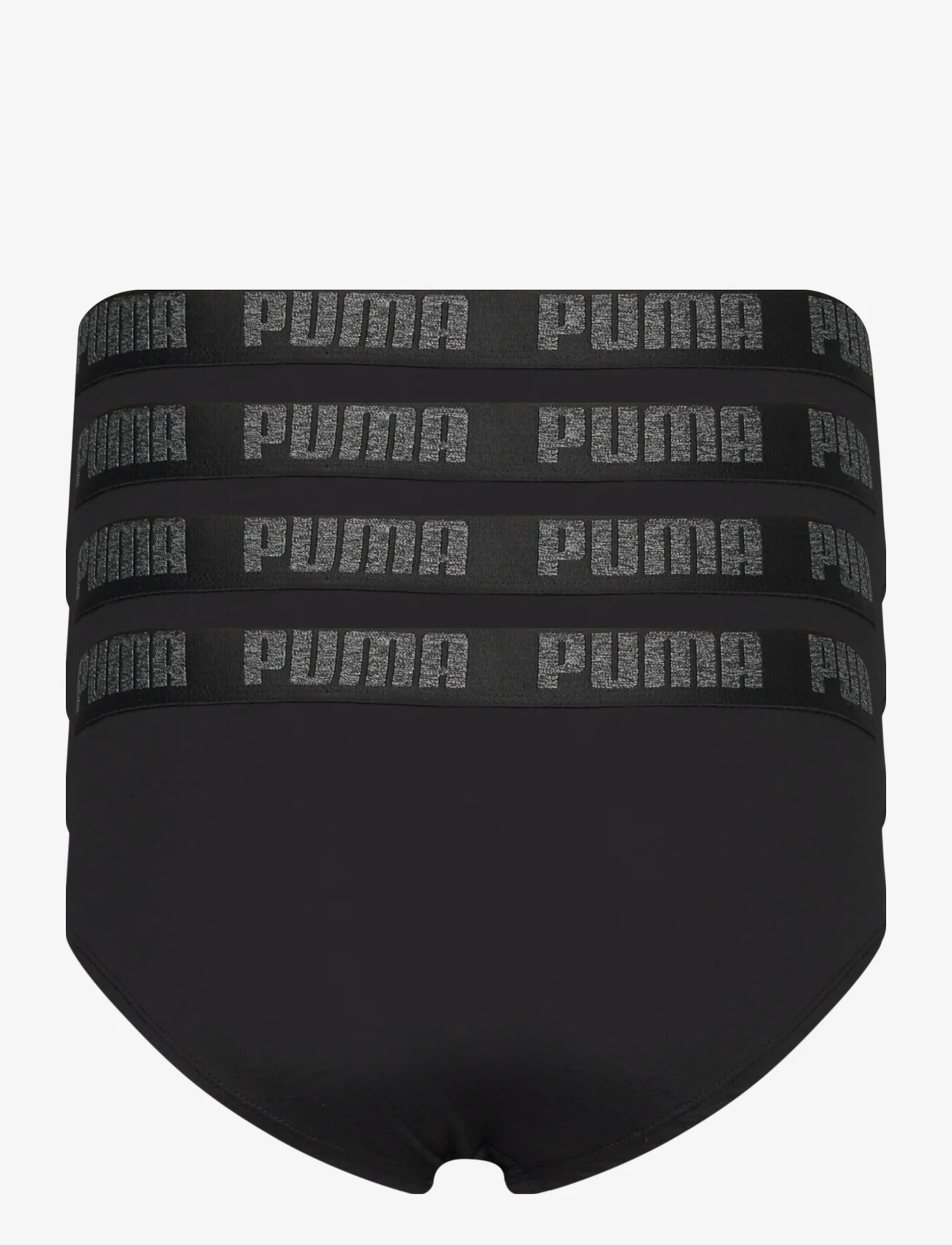 PUMA - PUMA BASIC BRIEF 4P ECOM - multipack underbukser - black/black - 1