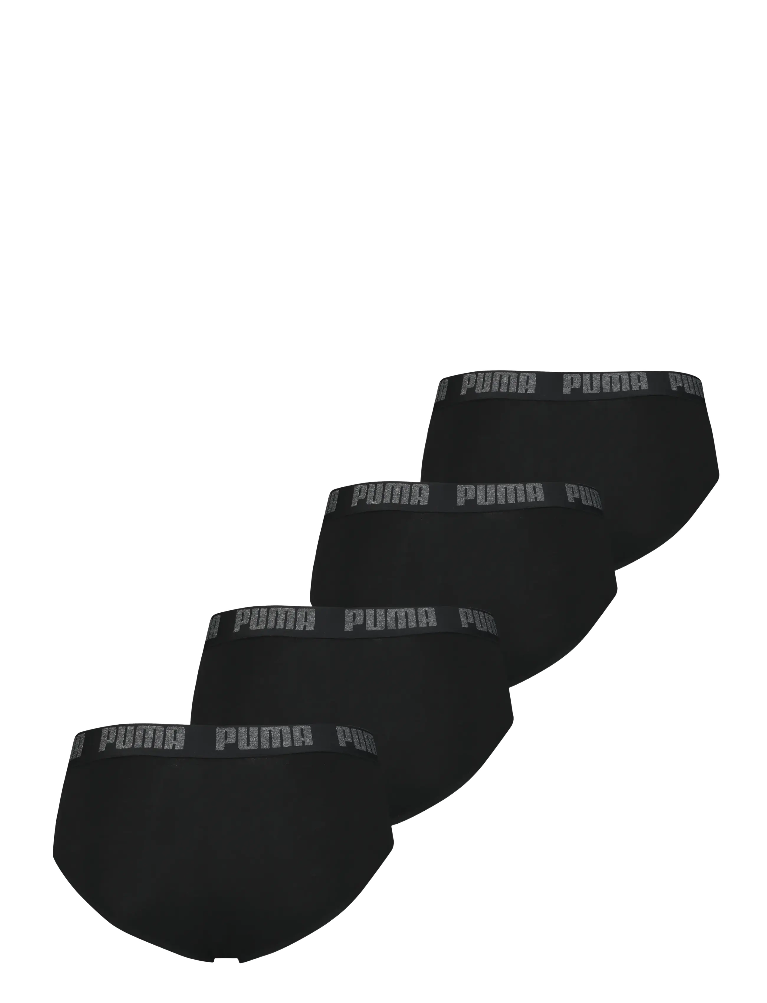 PUMA - PUMA BASIC BRIEF 4P ECOM - black/black - 1