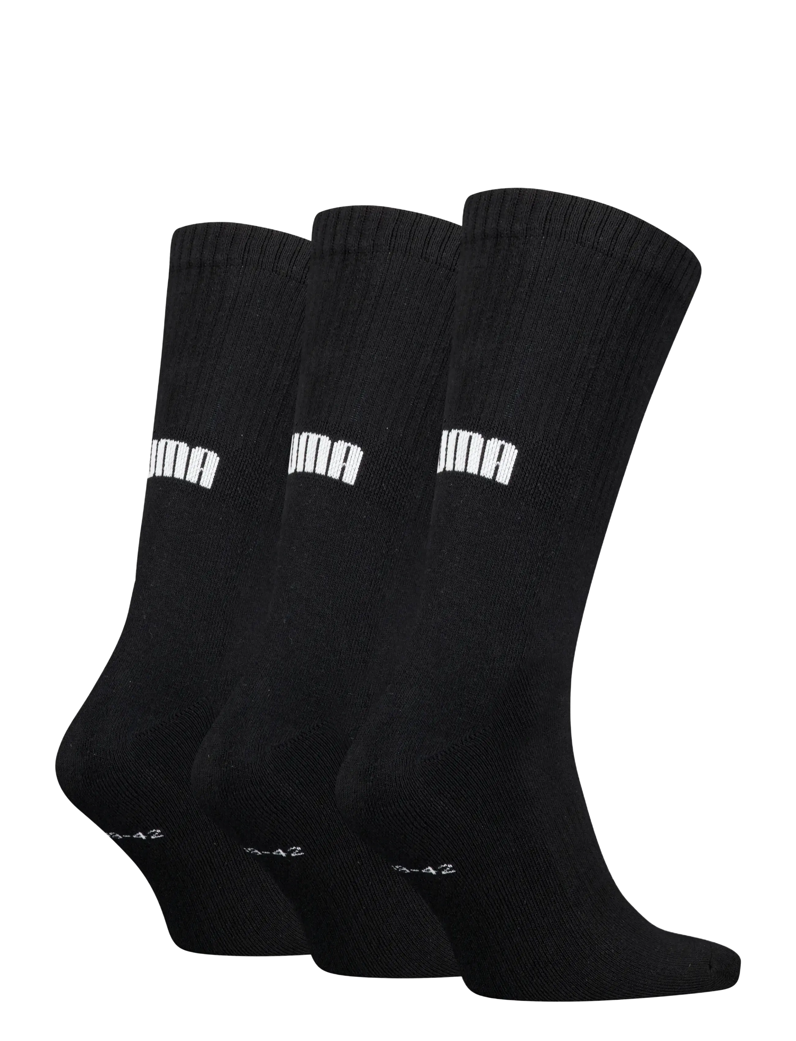 PUMA - PUMA UNISEX CUSHIONED NEXT CREW 3 - sportstrømper - black - 1