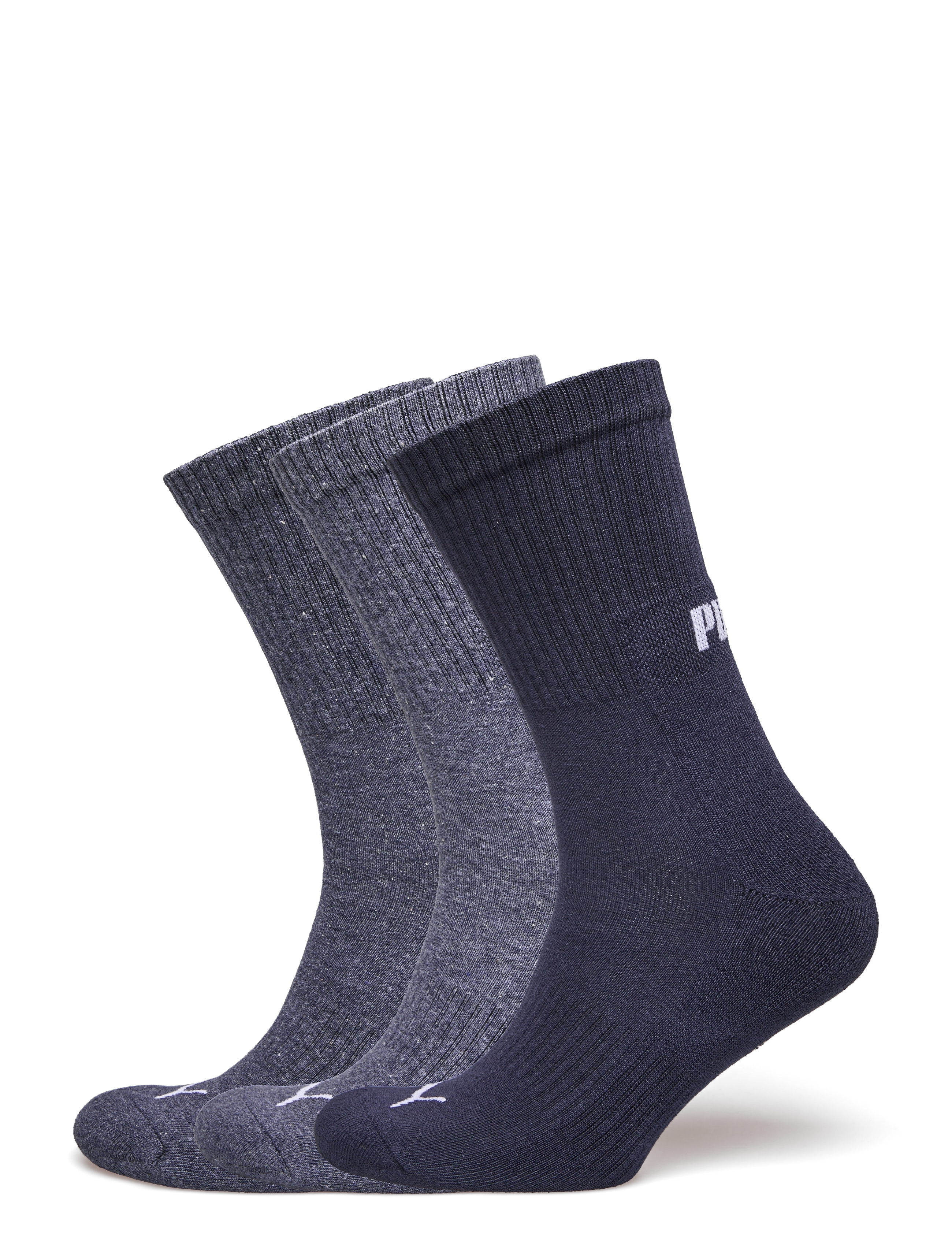PUMA - PUMA UNISEX CUSHIONED NEXT CREW 3 - strümpfe - blue combo - 0