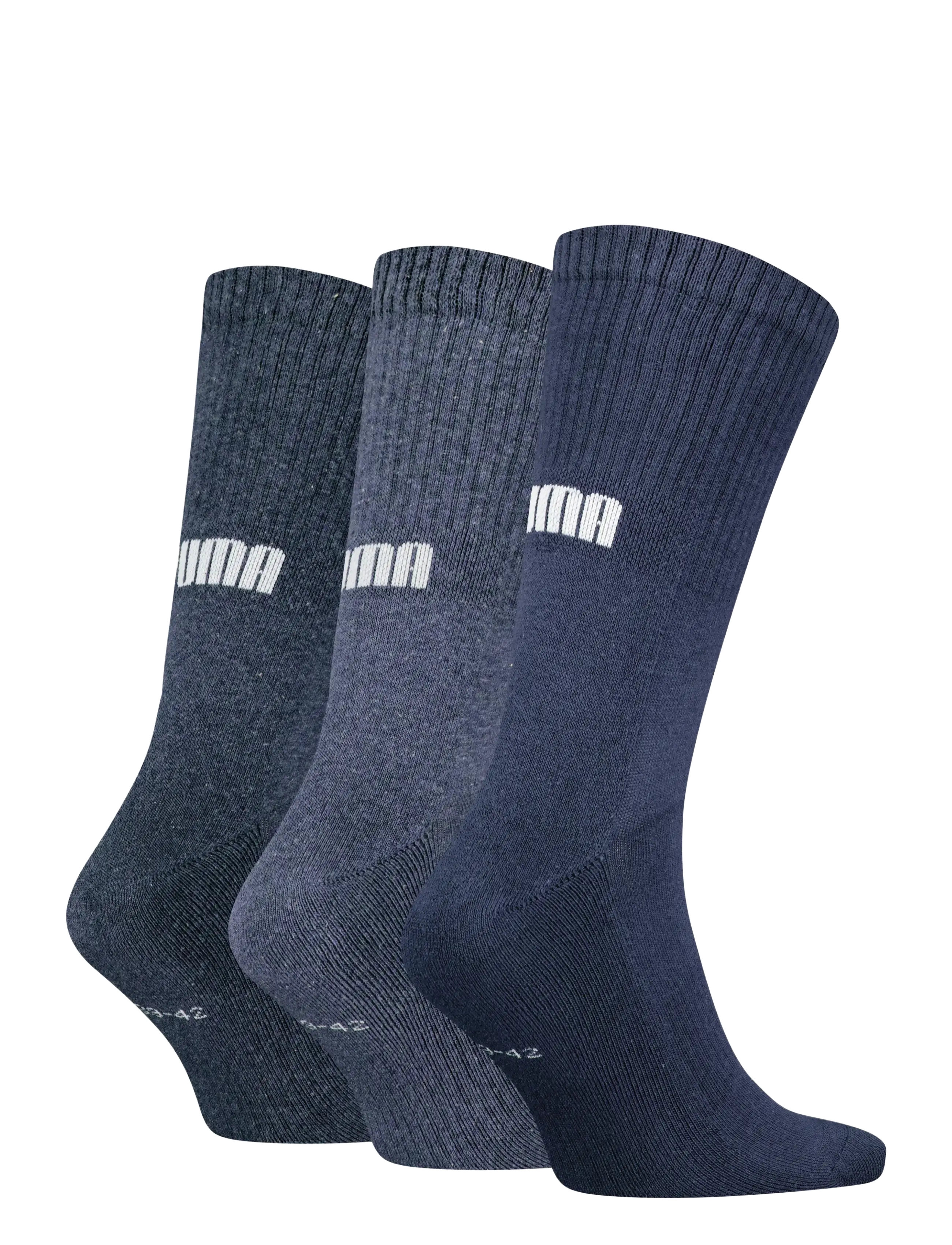 PUMA - PUMA UNISEX CUSHIONED NEXT CREW 3 - strümpfe - blue combo - 1