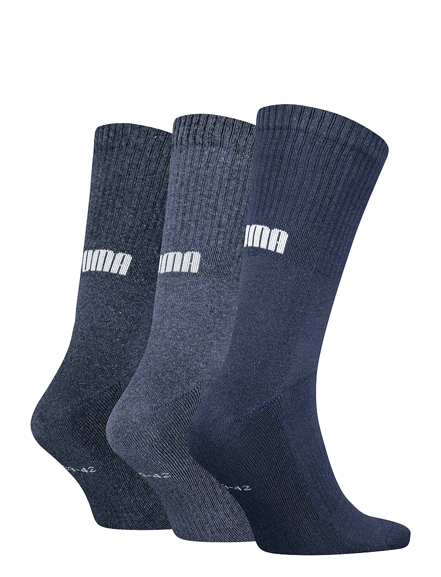 PUMA - PUMA UNISEX CUSHIONED NEXT CREW 3 - strümpfe - blue combo - 1