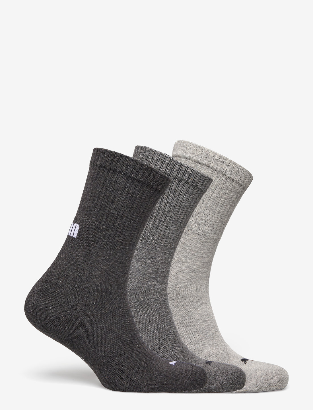 PUMA - PUMA UNISEX CUSHIONED NEXT CREW 3 - träningsstrumpor - grey mÉlange - 1