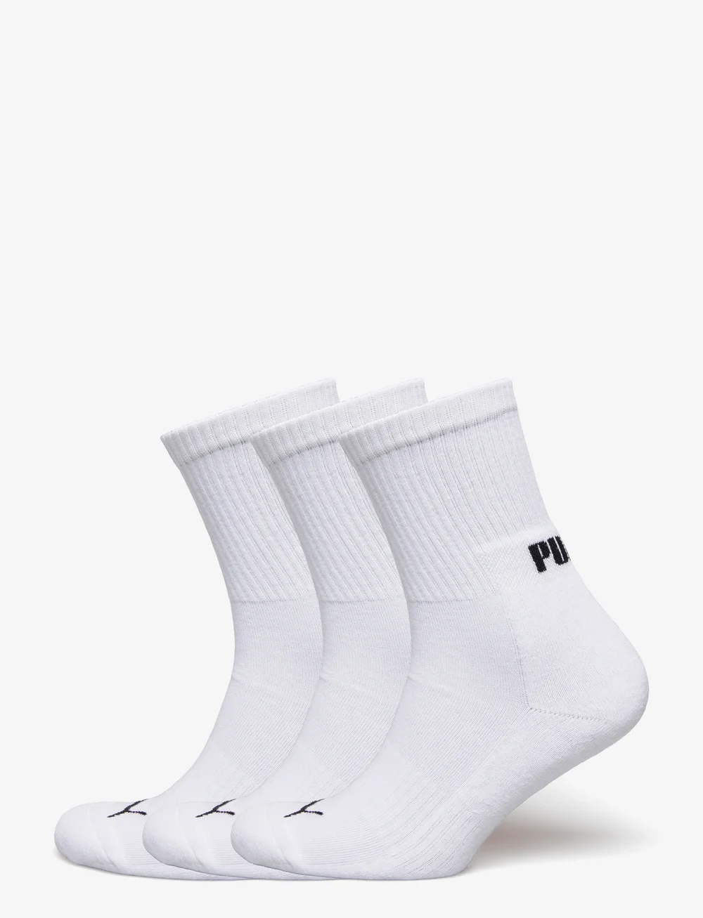 PUMA - PUMA UNISEX CUSHIONED NEXT CREW 3 - träningsstrumpor - white - 0