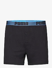 PUMA - PUMA MEN LOOSE FIT JERSEY BOXER 2P - laveste priser - grey / regal blue - 2