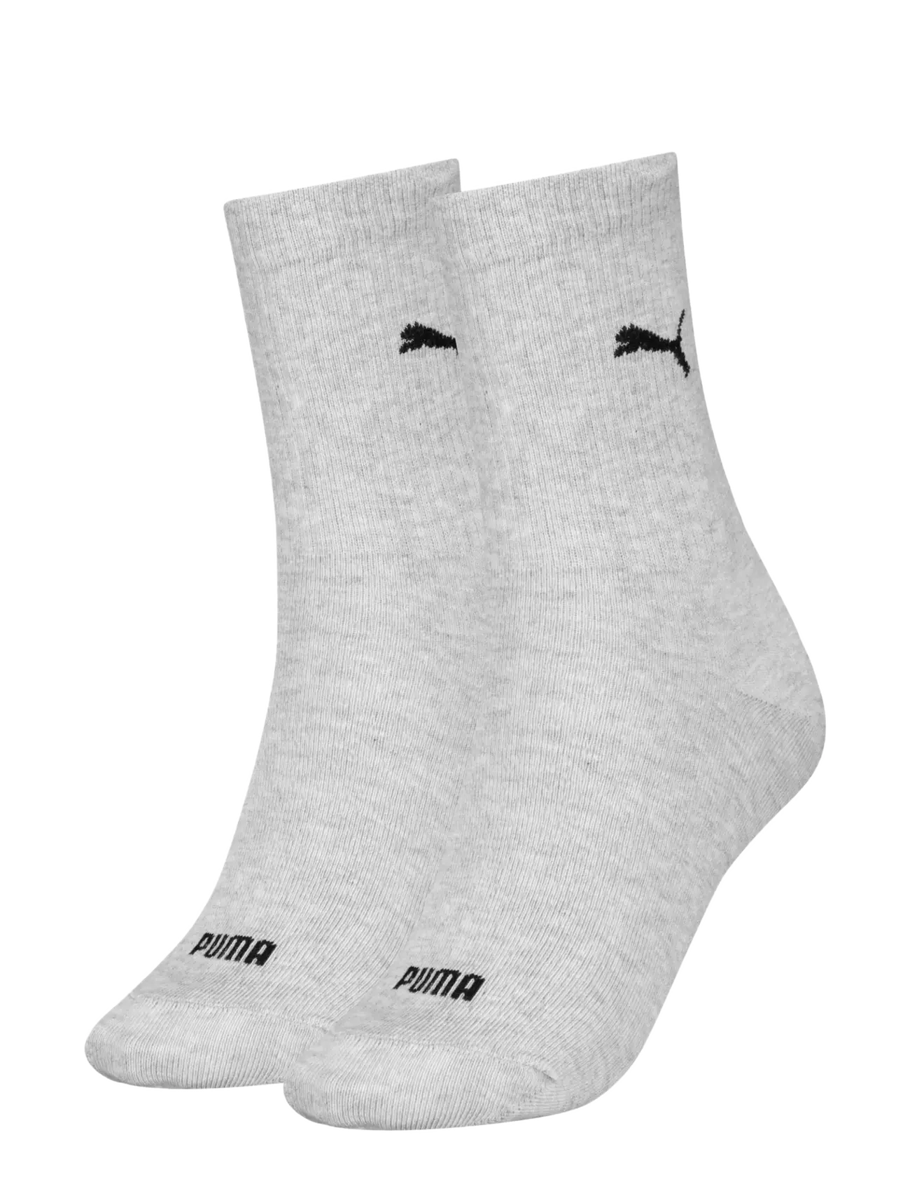 PUMA Women Sock 2P, 39-42, Socks, Grau - Regular Frauen