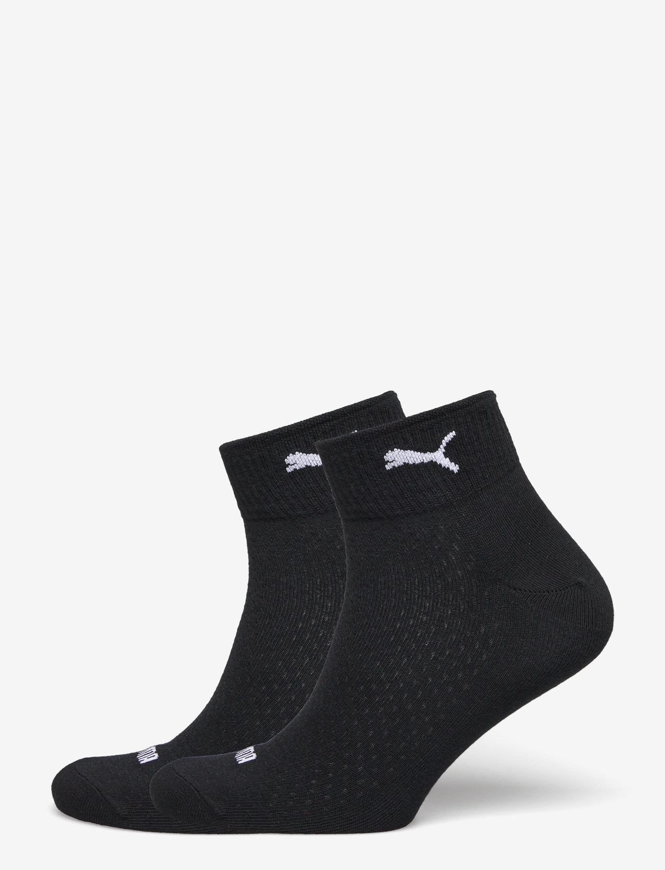 PUMA - PUMA WOMEN QUARTER 2P - underwear & socks - black - 0