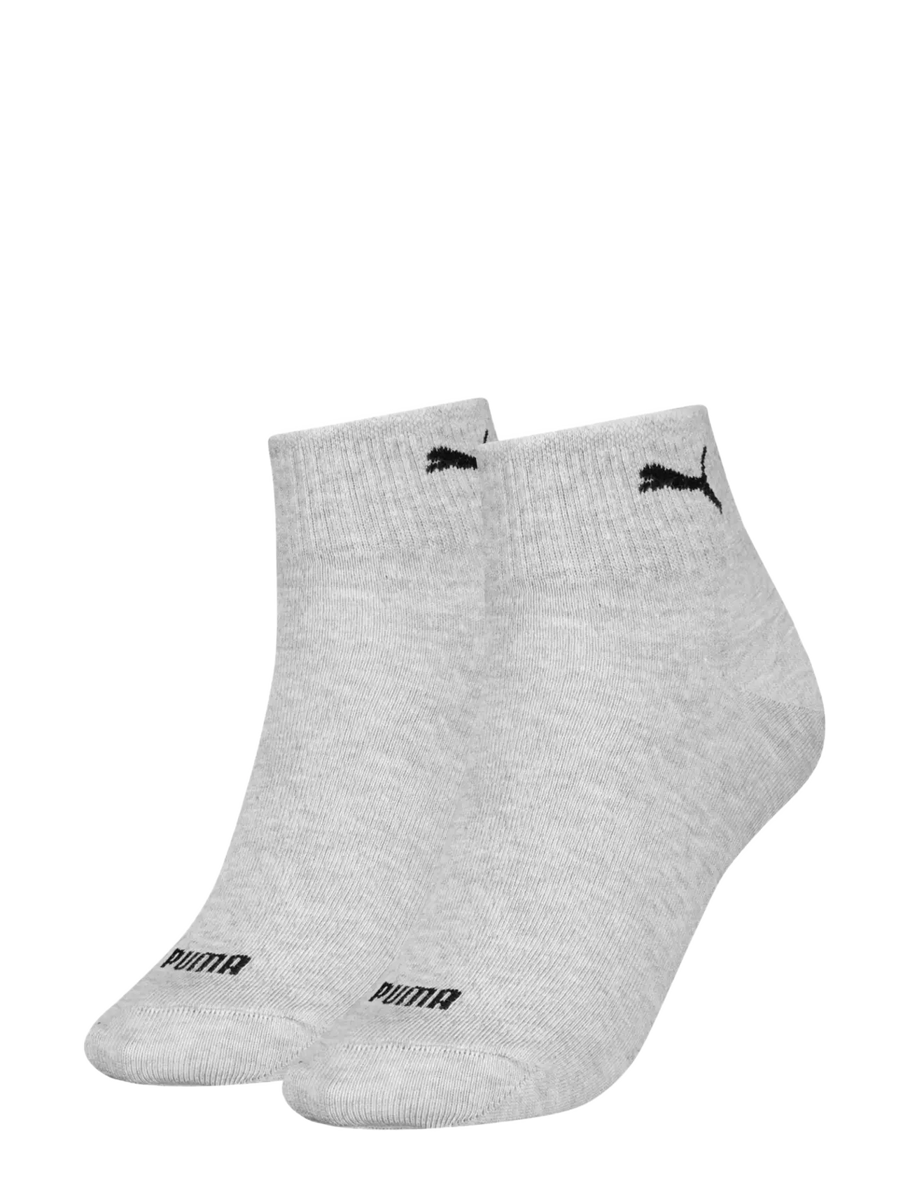 PUMA PUMA WOMEN QUARTER 2P - Undertøj - GREY MÉLANGE / grey