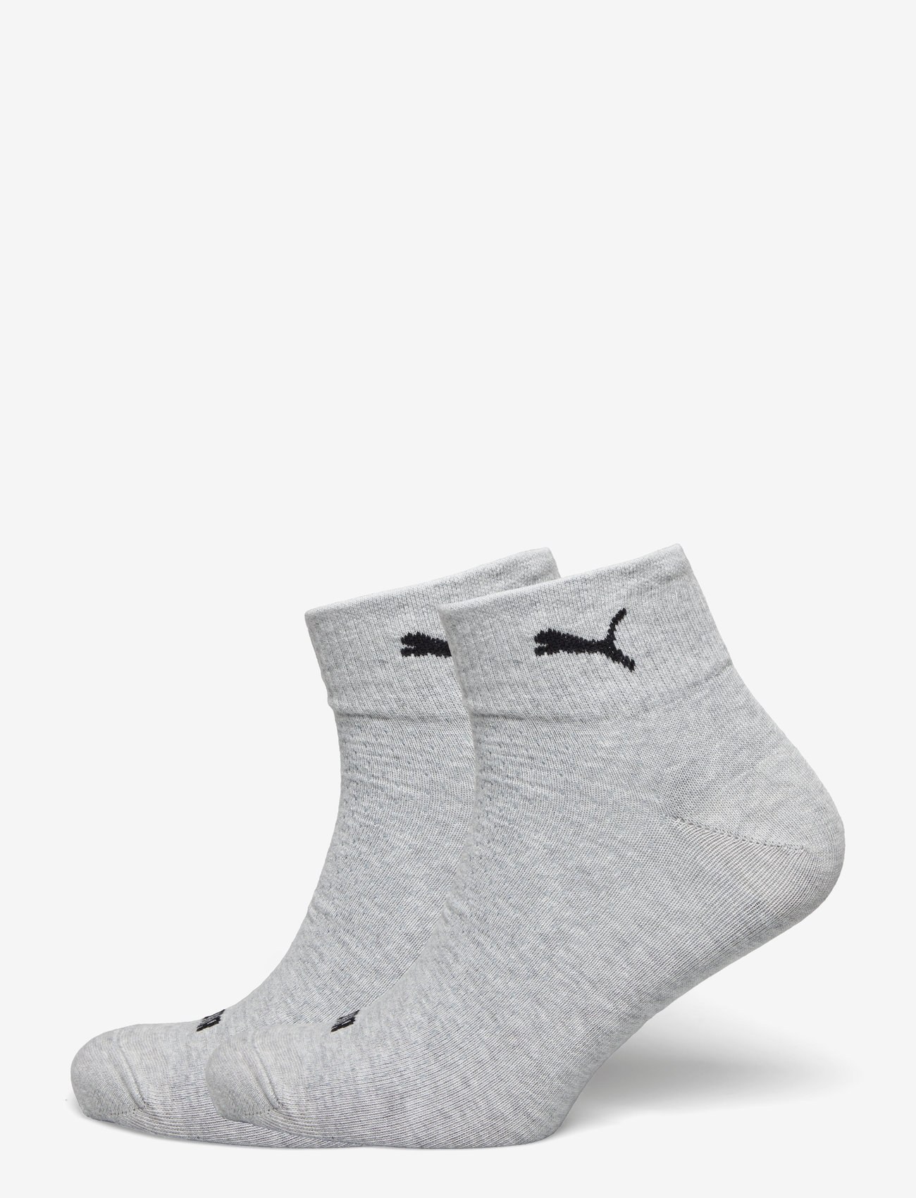 PUMA - PUMA WOMEN QUARTER 2P - strümpfe - grey mÉlange - 0