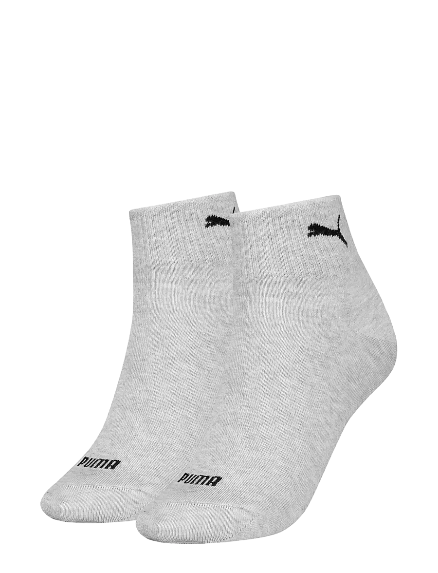 PUMA - PUMA WOMEN QUARTER 2P - sous-vêtements et chaussettes - grey mÉlange - 0