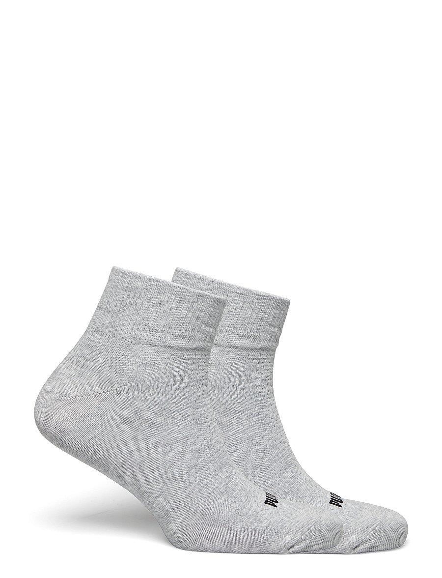PUMA - PUMA WOMEN QUARTER 2P - strümpfe - grey mÉlange - 2