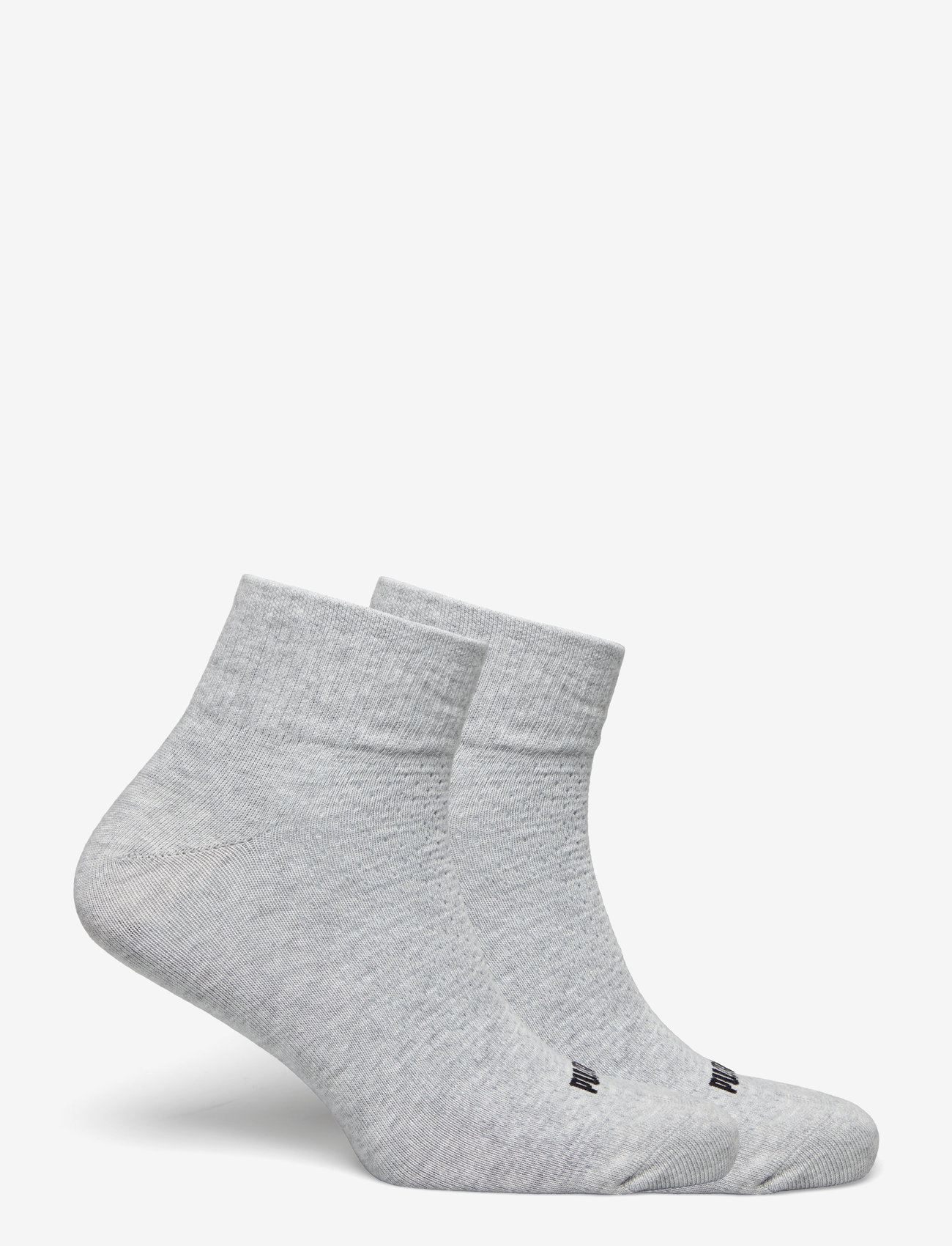 PUMA - PUMA WOMEN QUARTER 2P - strümpfe - grey mÉlange - 1