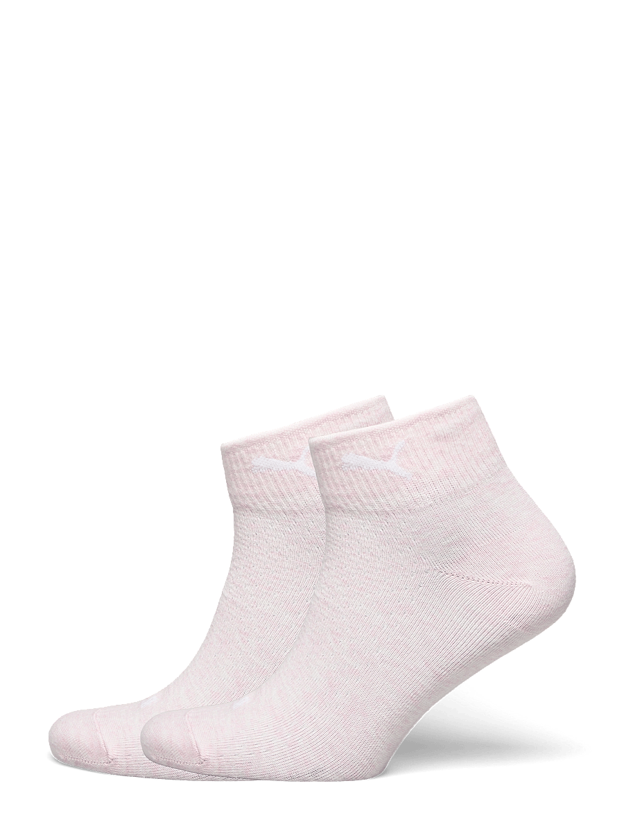 PUMA - PUMA WOMEN QUARTER 2P - strümpfe - pink mÉlange - 0