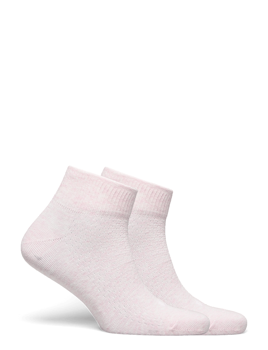 PUMA - PUMA WOMEN QUARTER 2P - strümpfe - pink mÉlange - 2