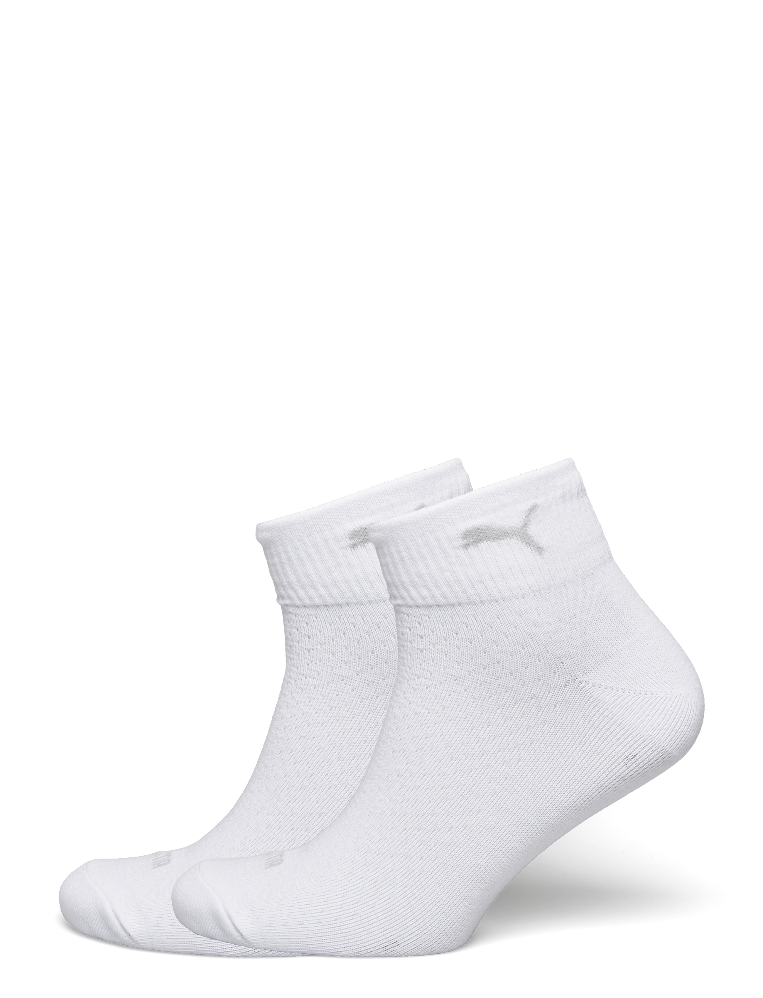 PUMA Puma Women Quarter 2P, 39-42, White, Sokker > Footies-Ankelsokker, Dame