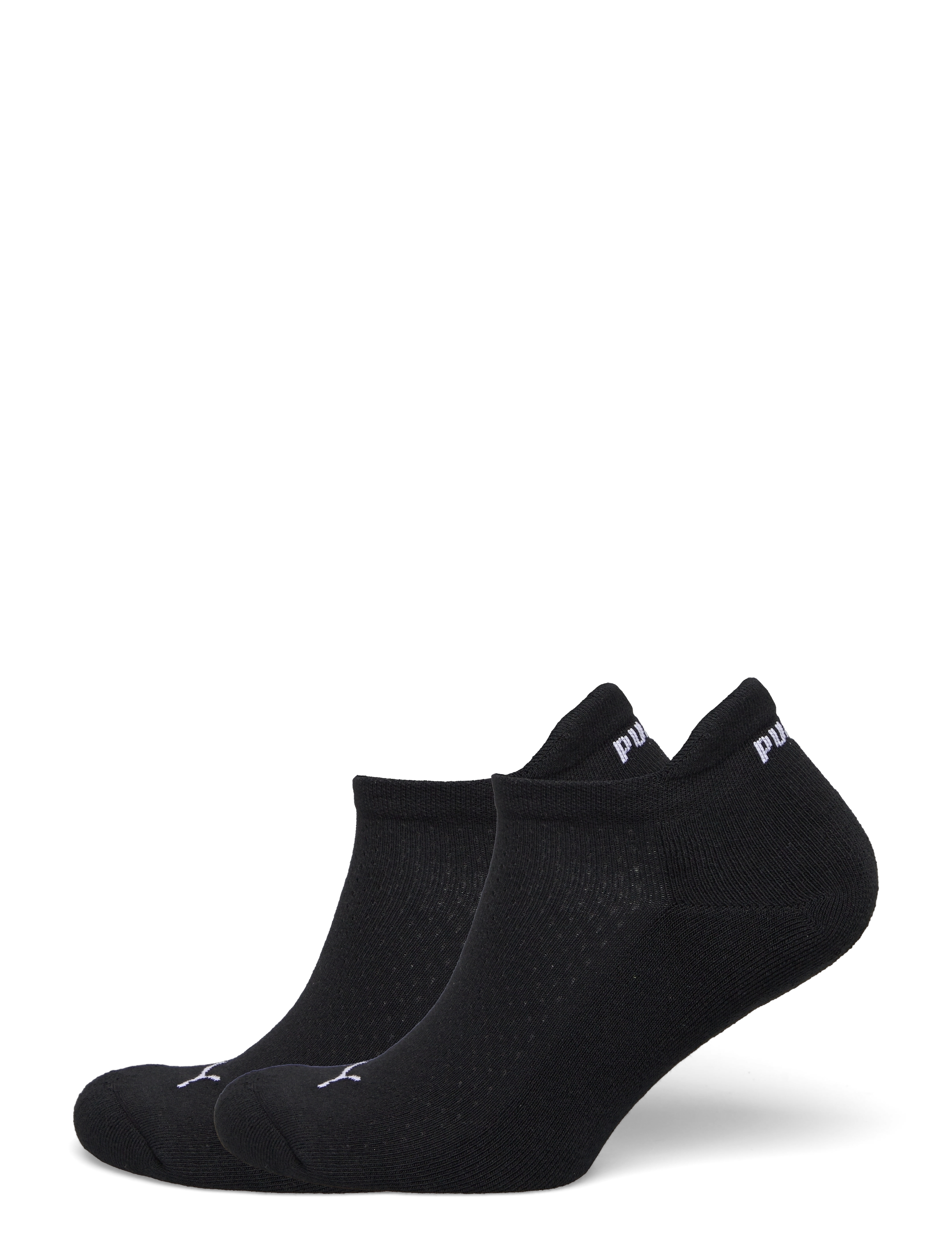 PUMA Puma Women Cushioned Sneaker 2P, 39-42, Black, Sokker > Footies-Ankelsokker, Dame