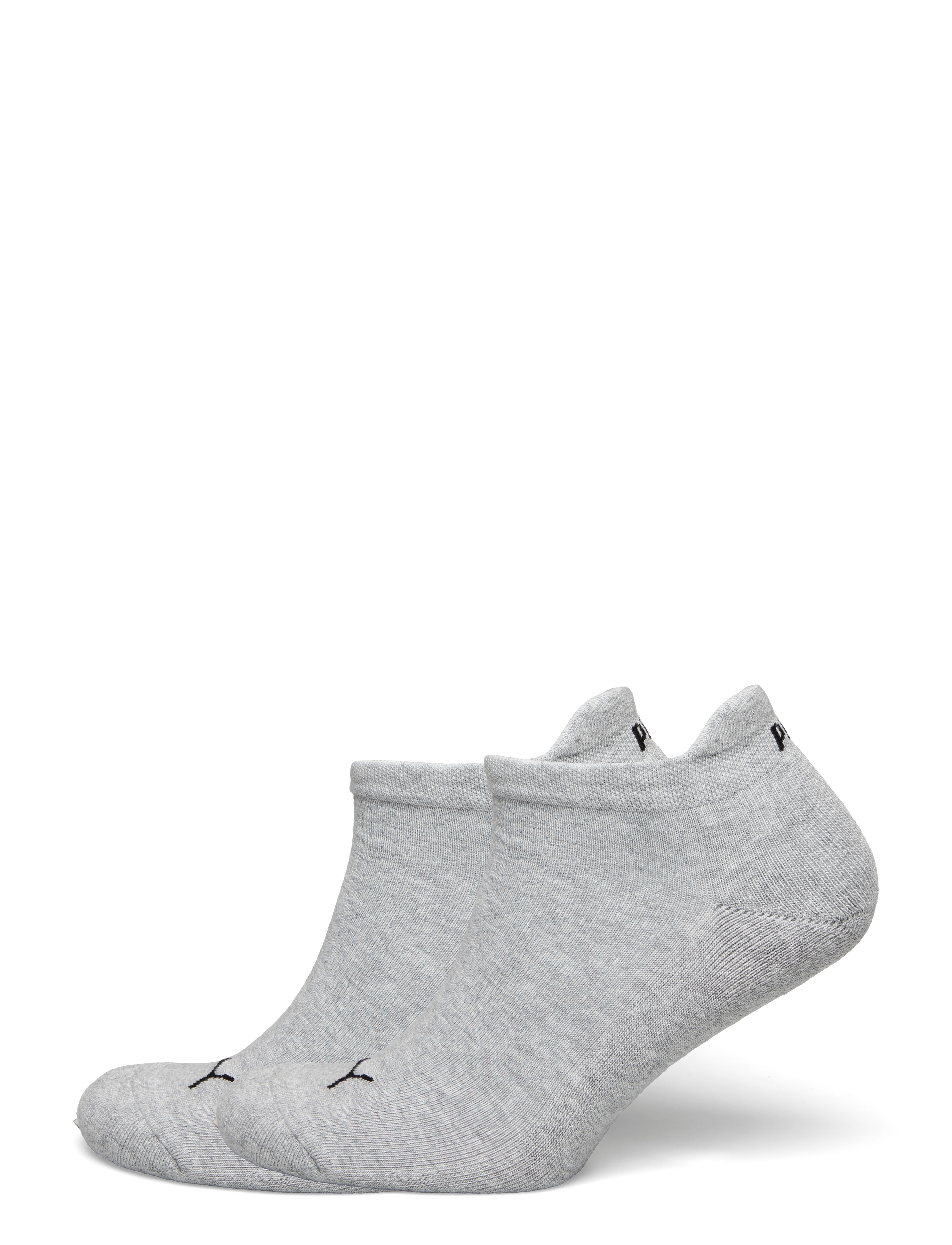 PUMA Puma Women Cushioned Sneaker 2P, 39-42, Grey, Sokker > Footies-Ankelsokker, Dame